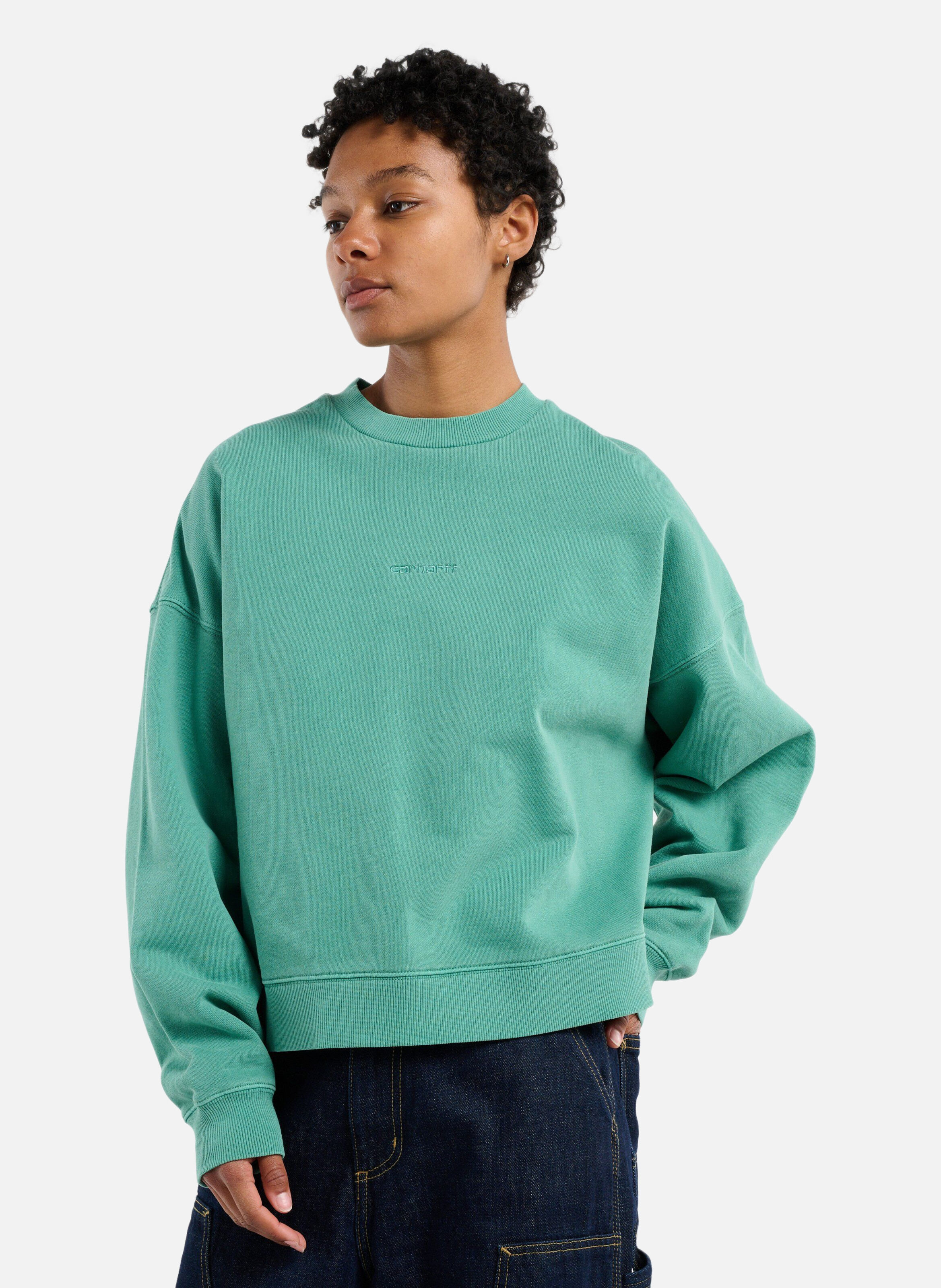 Sweatshirt w' benton sweat CARHARTT WIP Vert