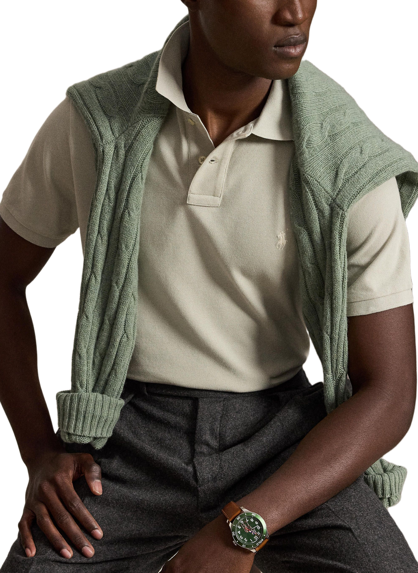 Polo en coton | Beige POLO RALPH LAUREN Homme