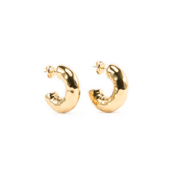 Boucles d'oreilles demi-cercles Boucles d'oreilles demi-cercles