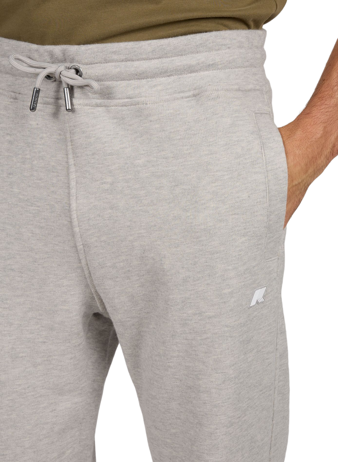 Cotton joggers K-WAY Grey
