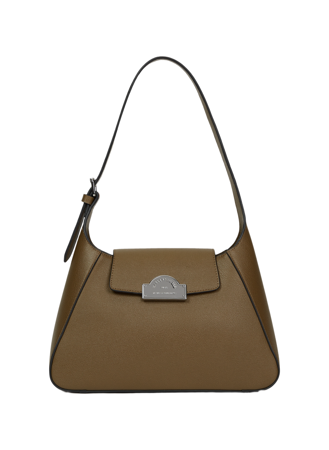 Schultertasche K/RSG Metal KARL LAGERFELD Braun