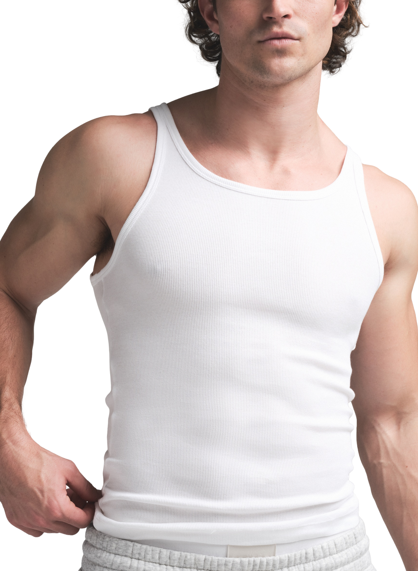Set of 3 tank tops SKIMS White