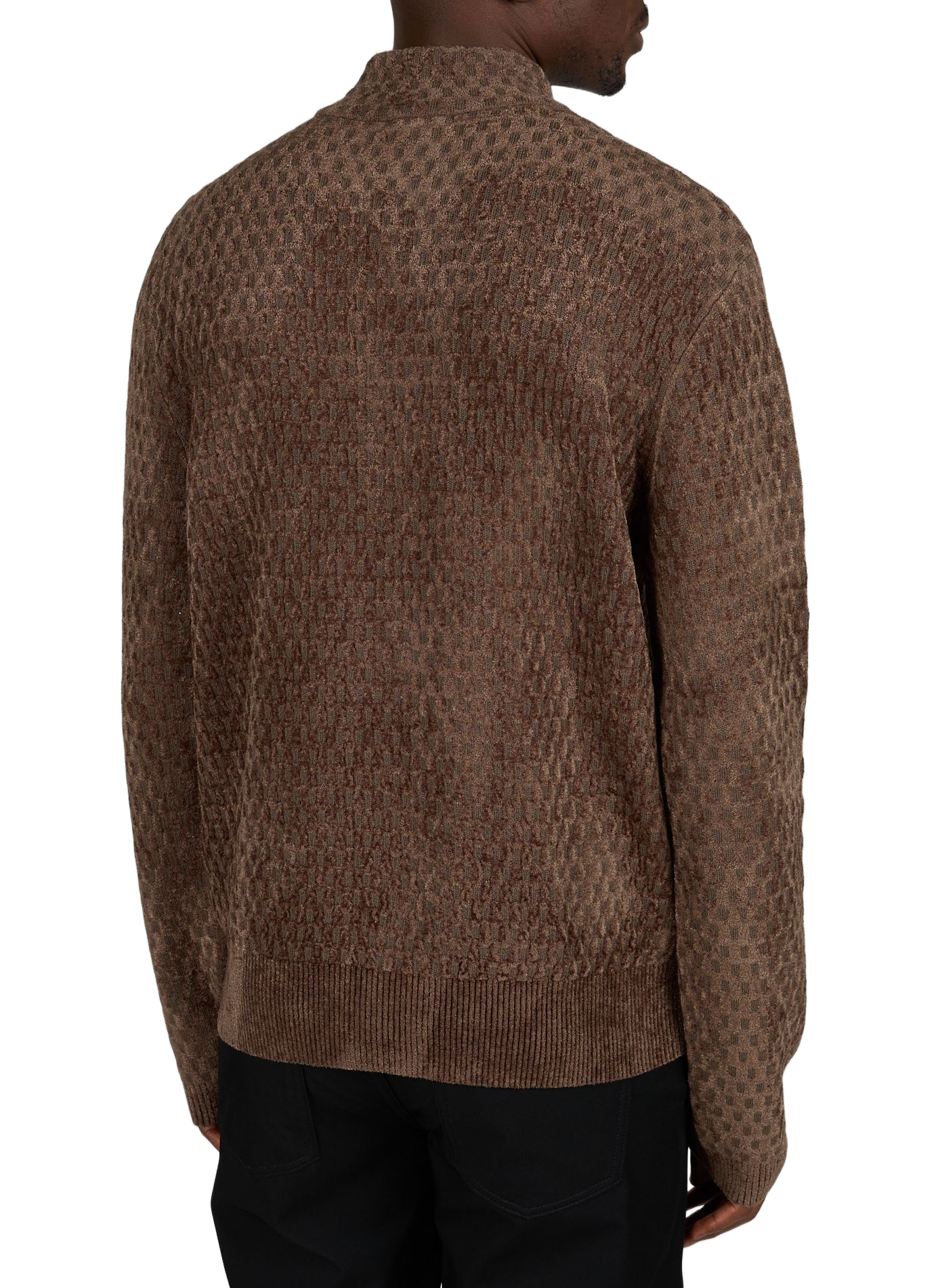 High-neck jumper EMPORIO ARMANI Brown