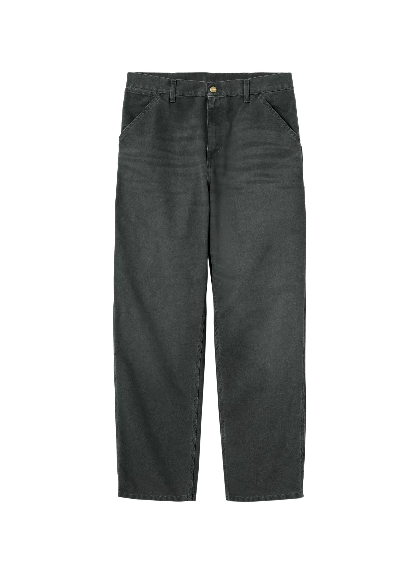 Plain cotton trousers CARHARTT WIP Green