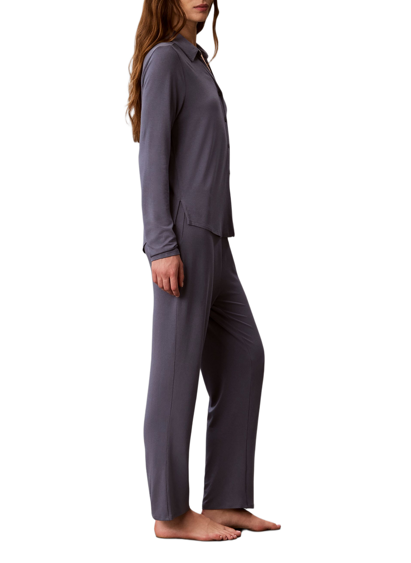 Ensemble de pyjama uni | Gris CALVIN KLEIN Femme