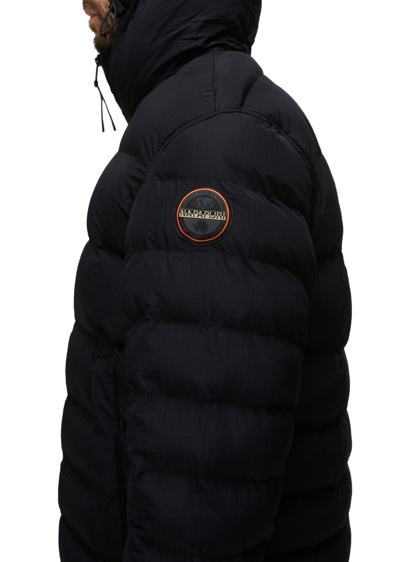Quilted hooded jacket NAPAPIJRI Black