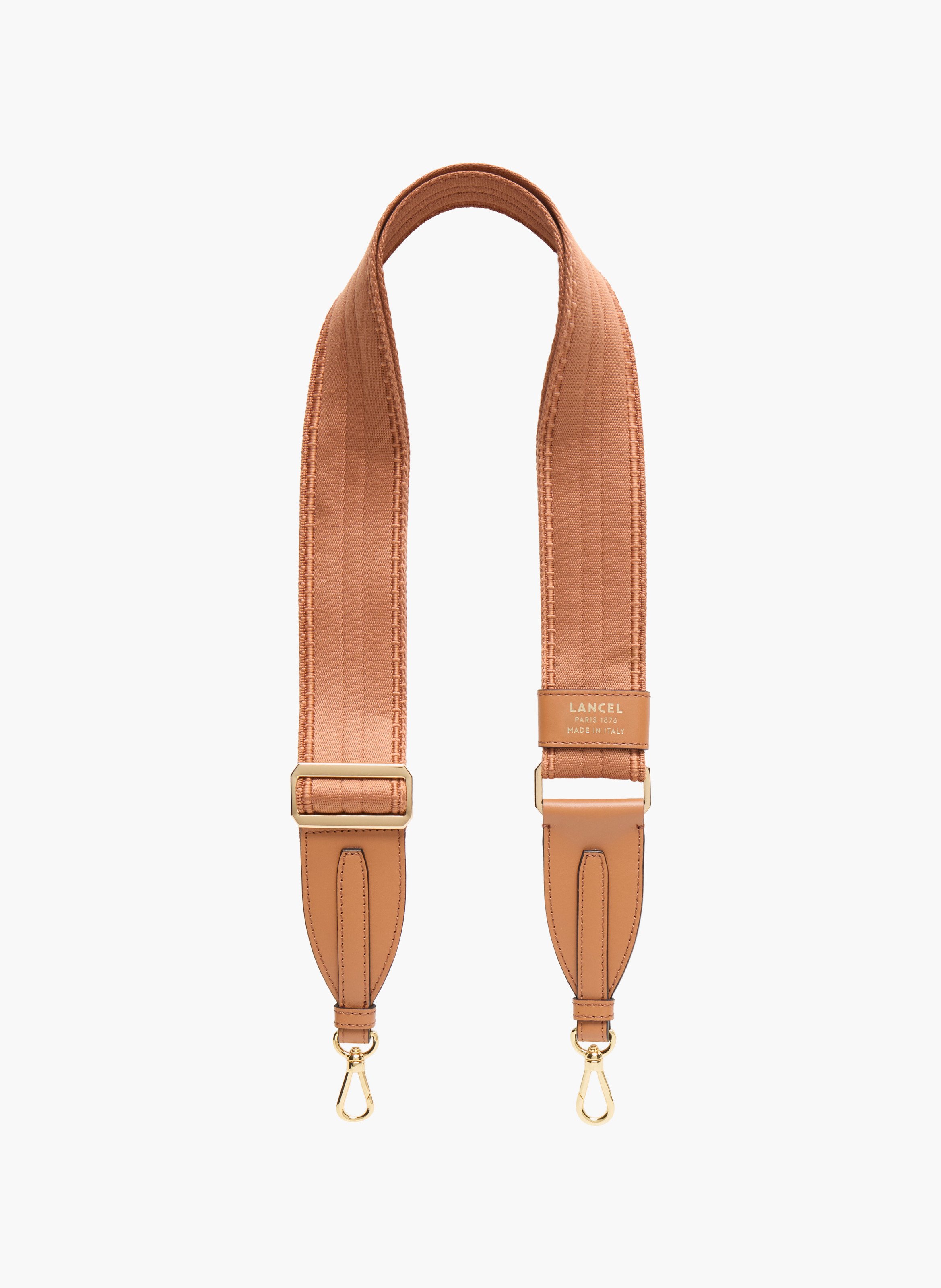 Bandoulière sangle ajustable bcbg de lancel en cuir LANCEL Marron