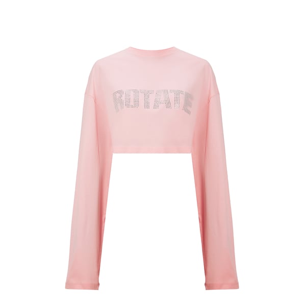 Pull col rond en coton