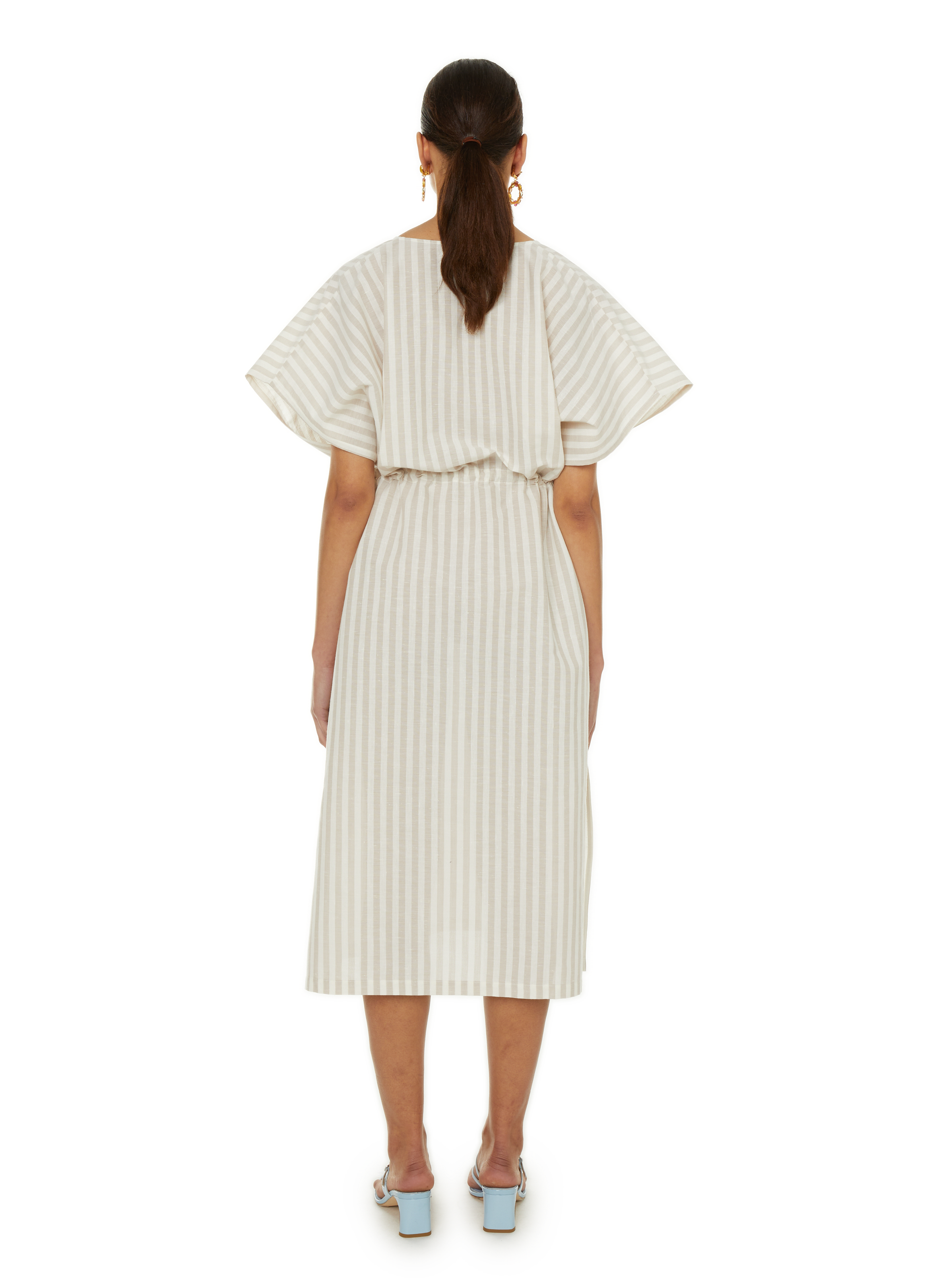 Sardaigne midi dress LAURENCE TAVERNIER Grey