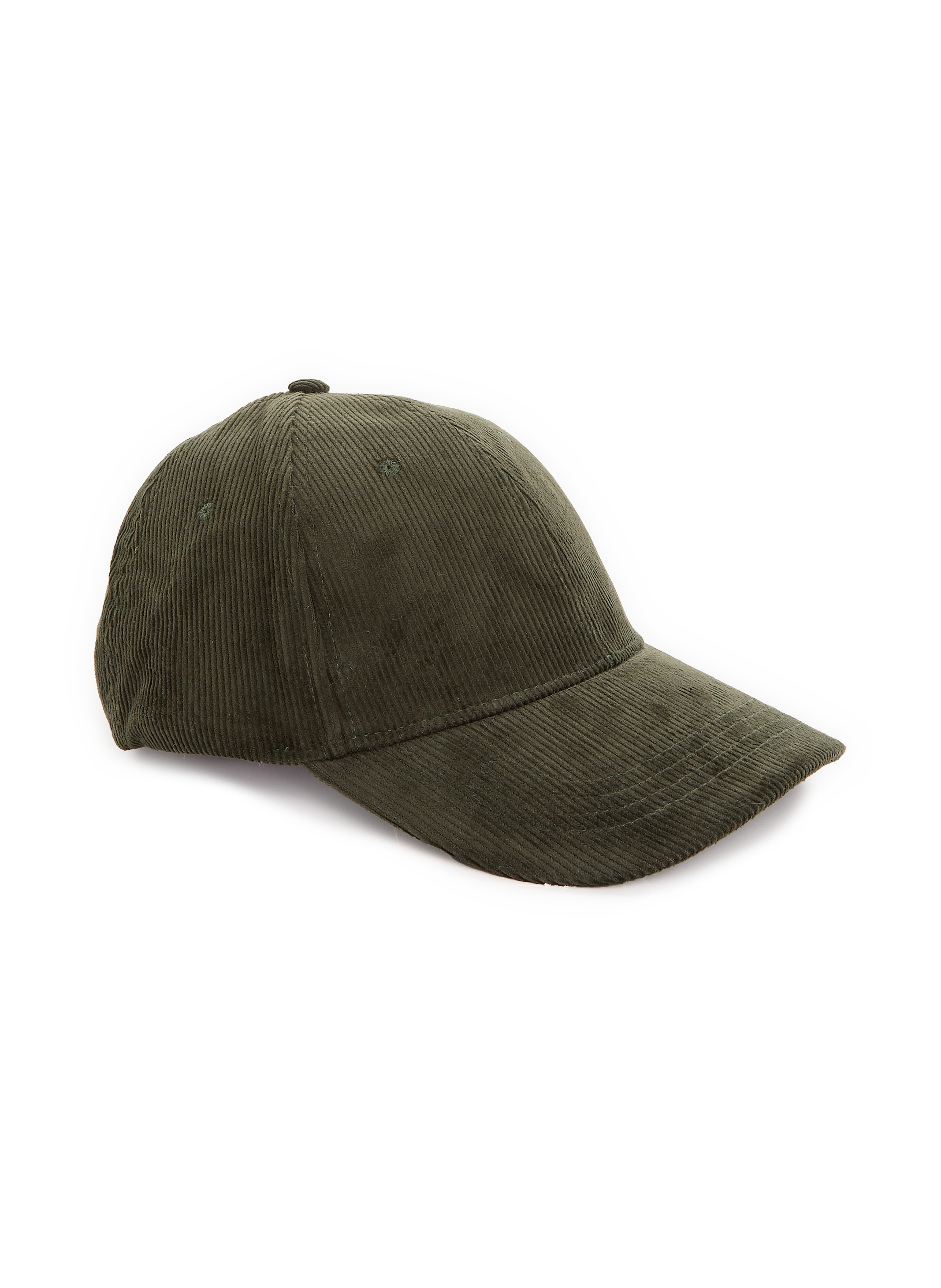 Casquette en velours côtelé en coton SAISON 1865 Vert