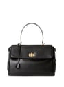 Sac à main Felly en cuir  | Noir by SAISON 1865 SAISON 1865 Sac à main Felly en cuir  | Noir
