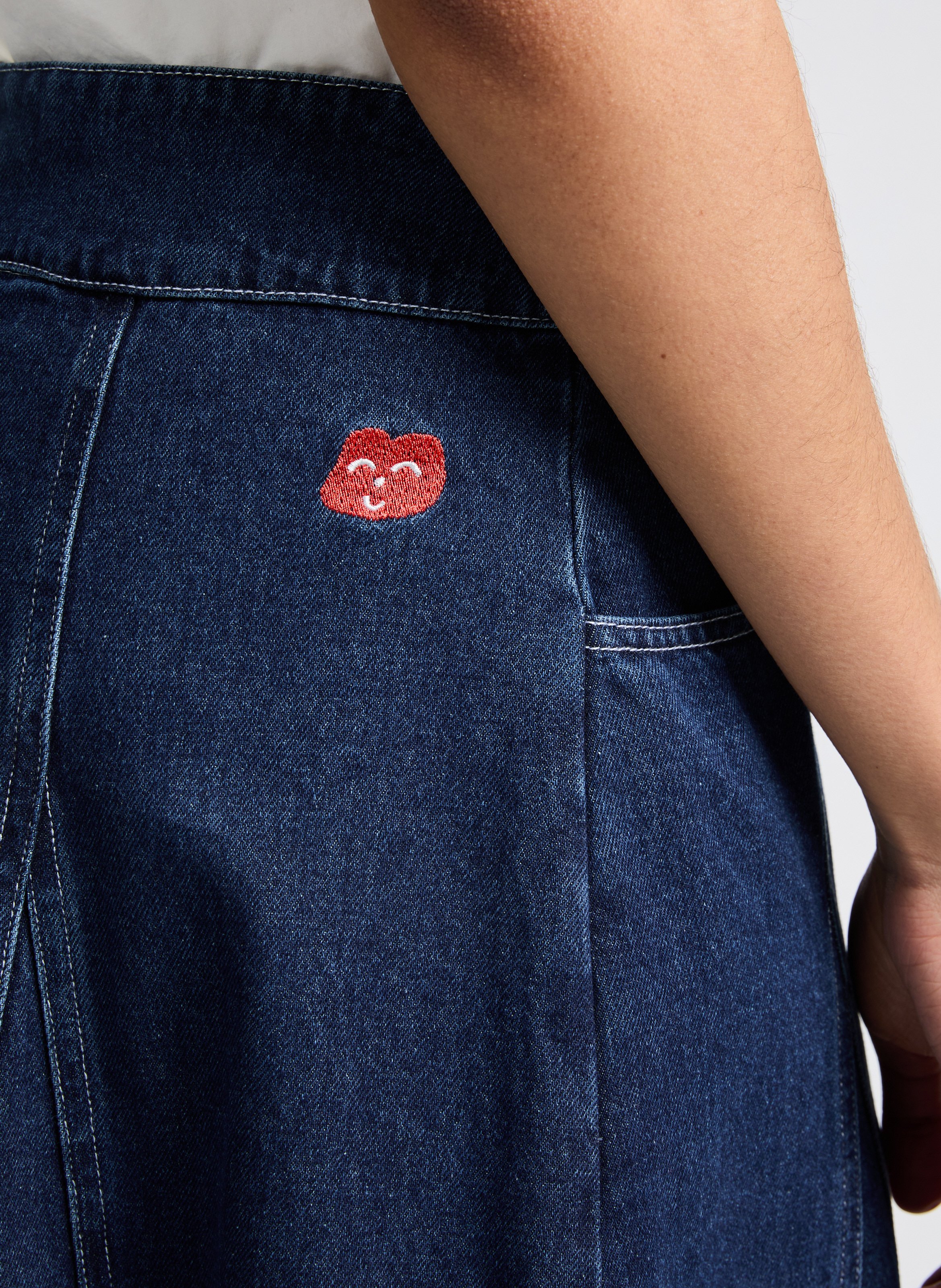 Jupe en jean  BOBO CHOSES Rose