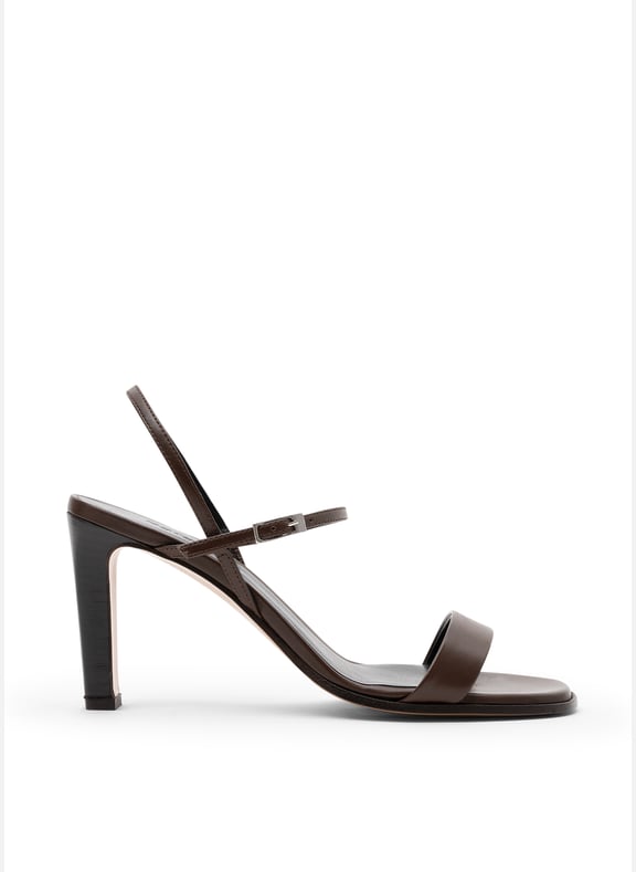 Sandales allen en nappa Marron by PARALLELE PARALLELE Sandales allen en nappa Marron