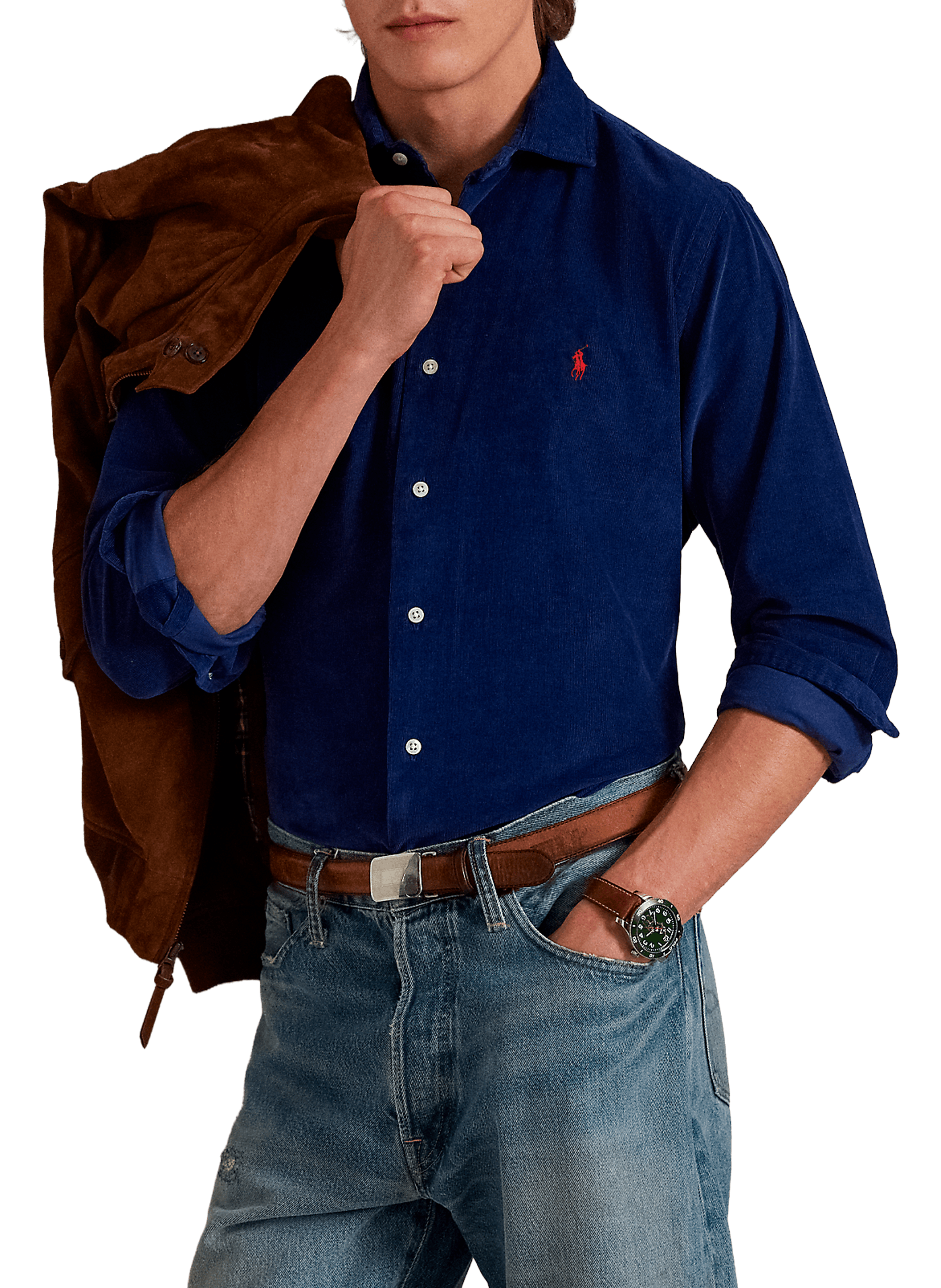  Cotton shirt POLO RALPH LAUREN Blue