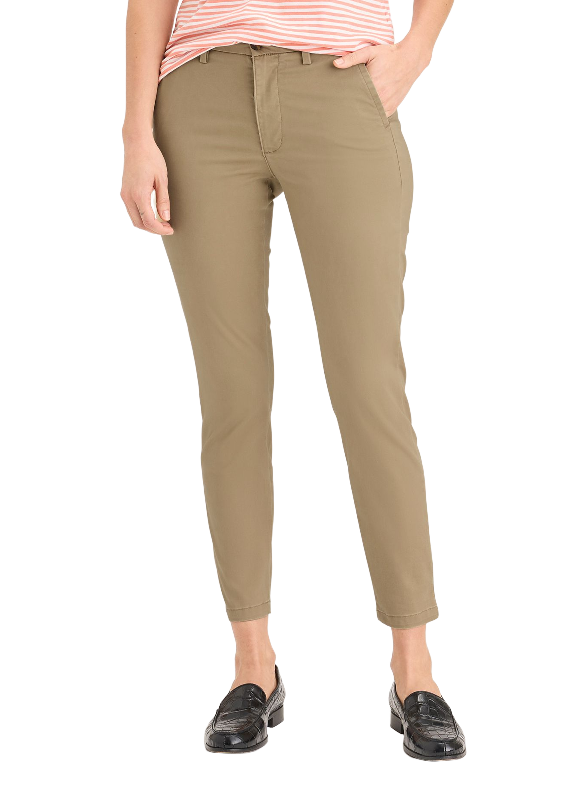 DOCKERS Pantalon slim en coton mélangé Beige