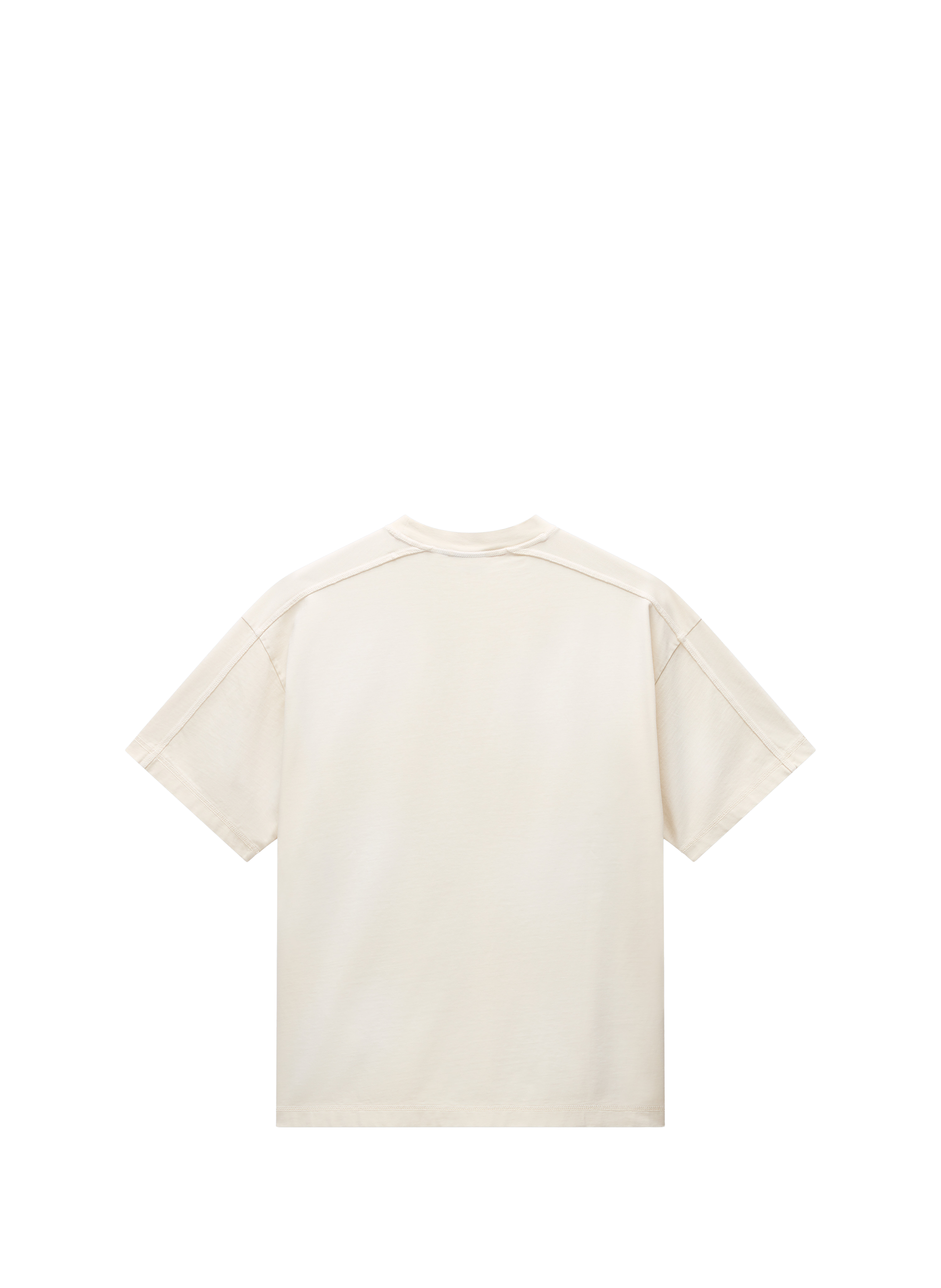 Faded cotton T-shirt NAPAPIJRI Beige