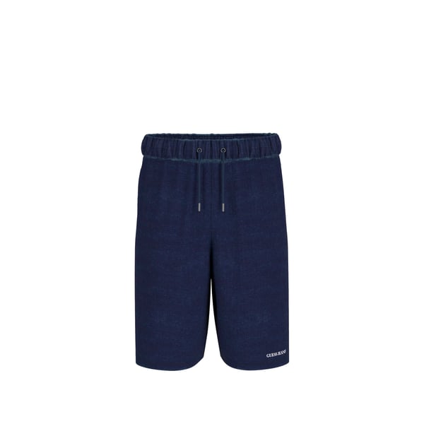 Short droit en coton Bleu XL Male
