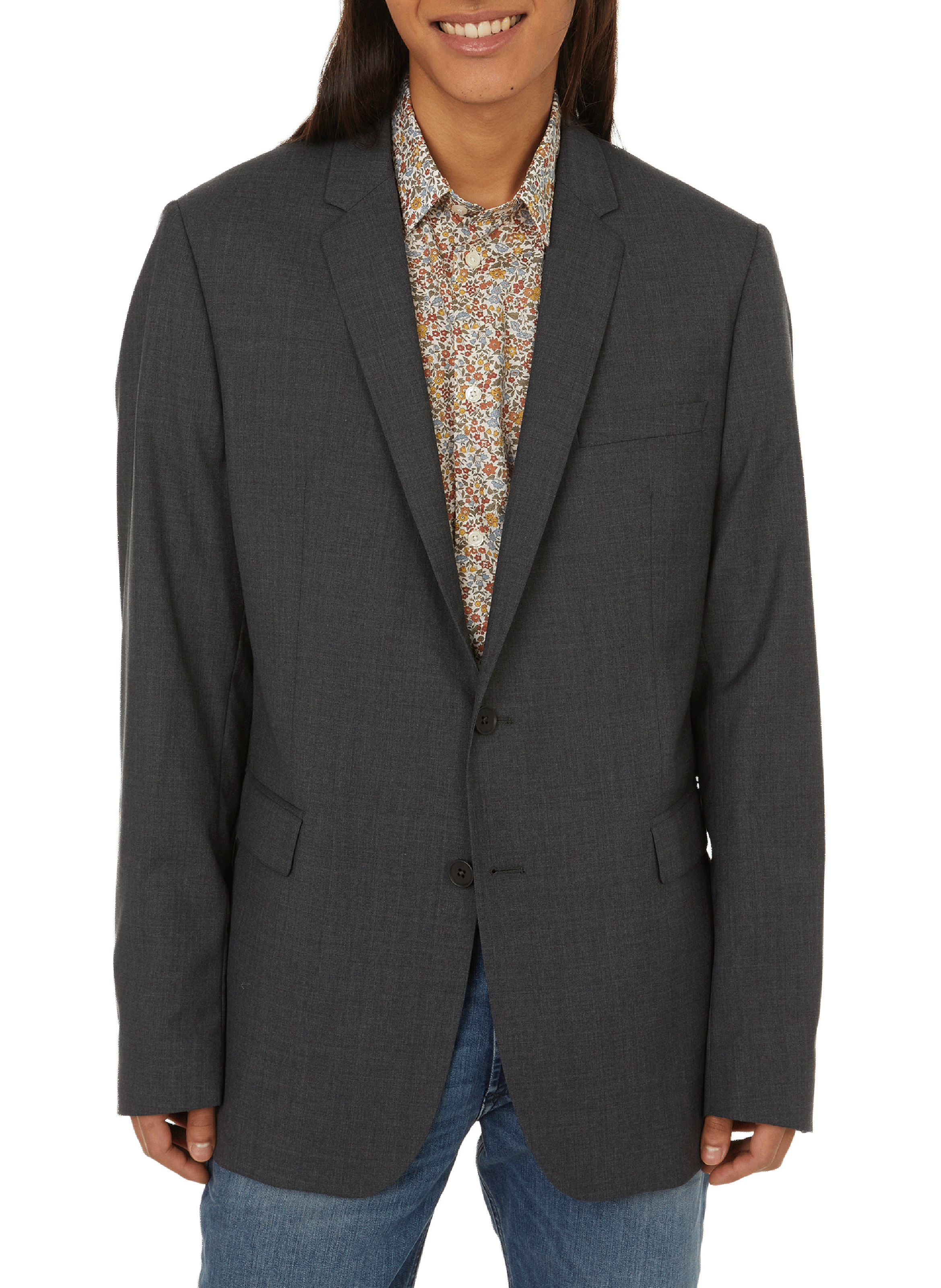 SAISON 1865 Wool blazer  Grey