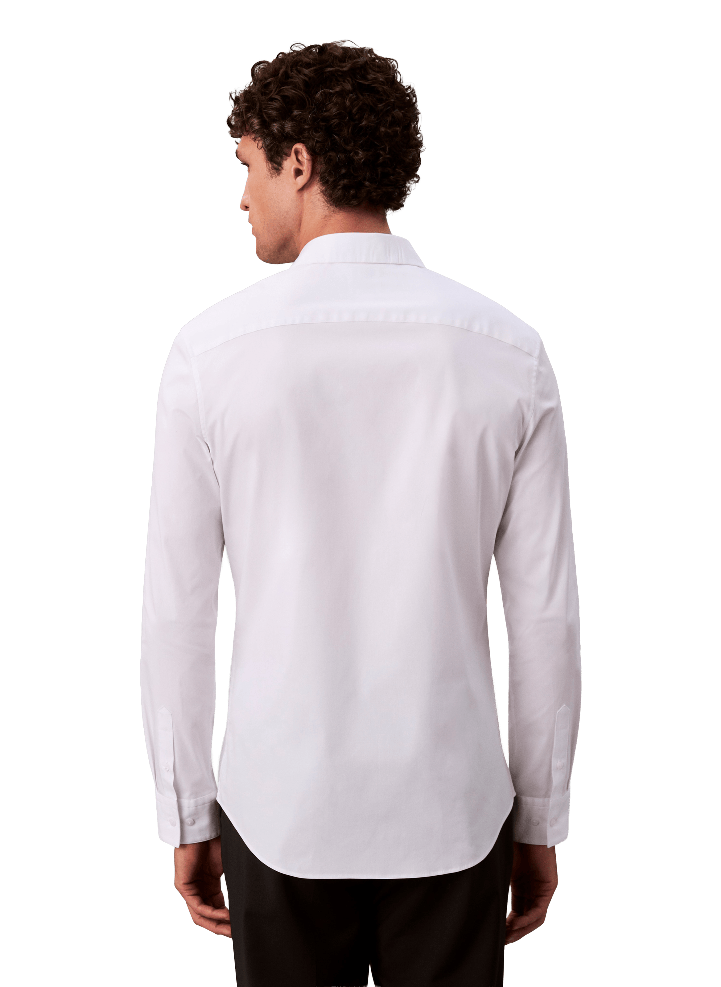 Cotton poplin shirt CALVIN KLEIN White