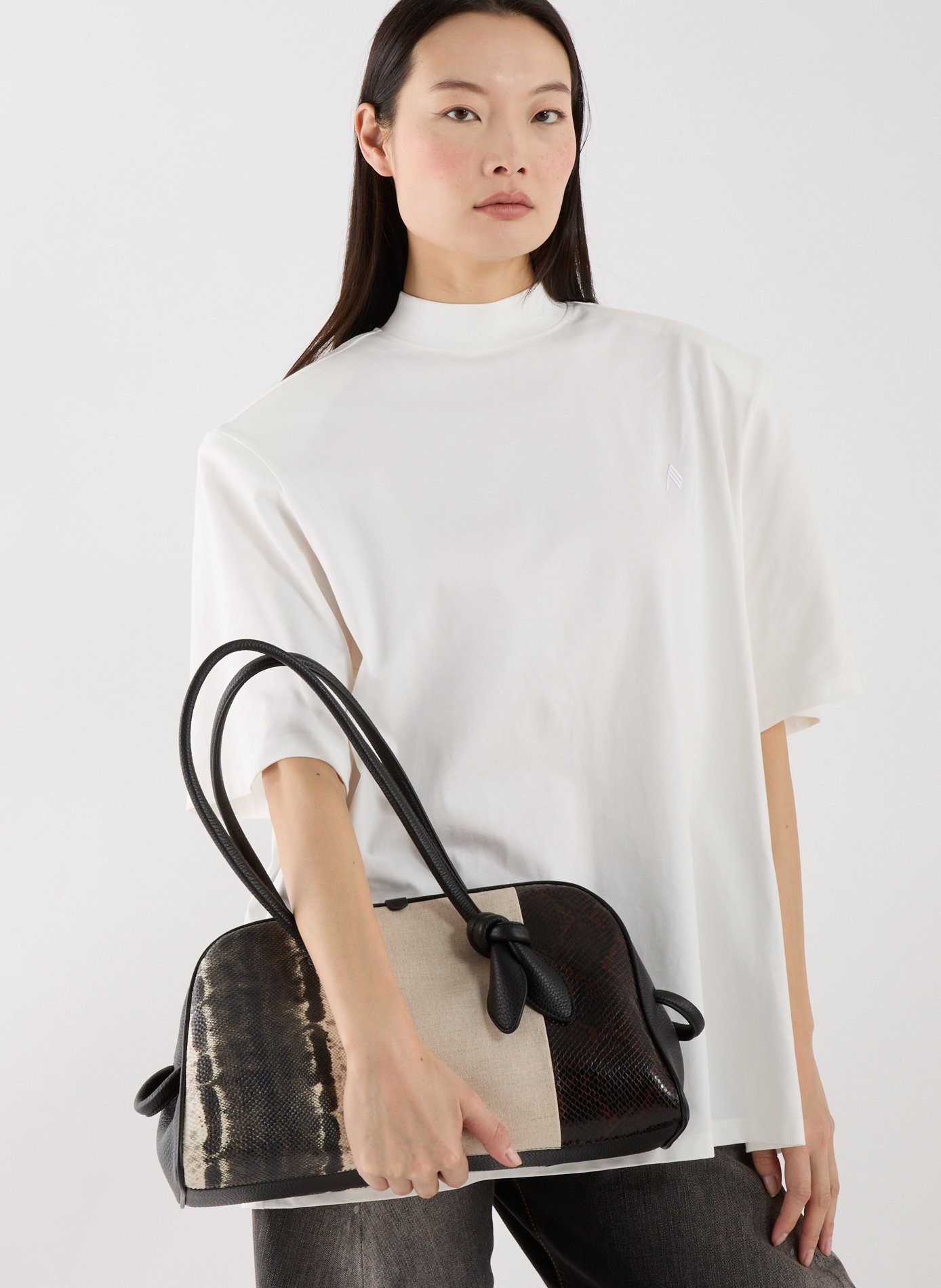 Bowling bag The Turismo JACQUEMUS Beige