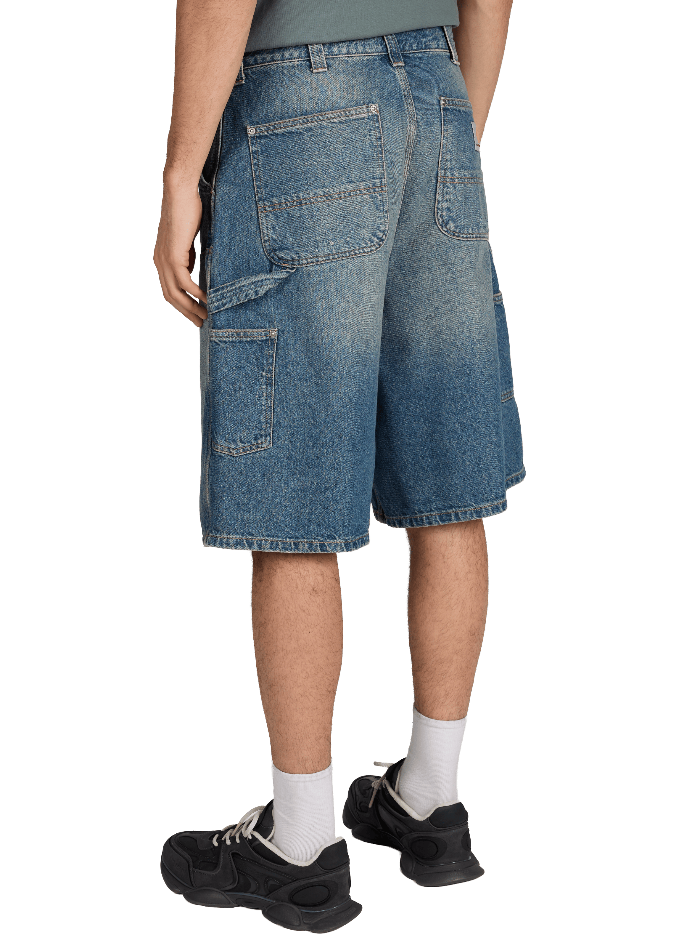 OG Aden cotton Bermuda shorts CARHARTT WIP Blue