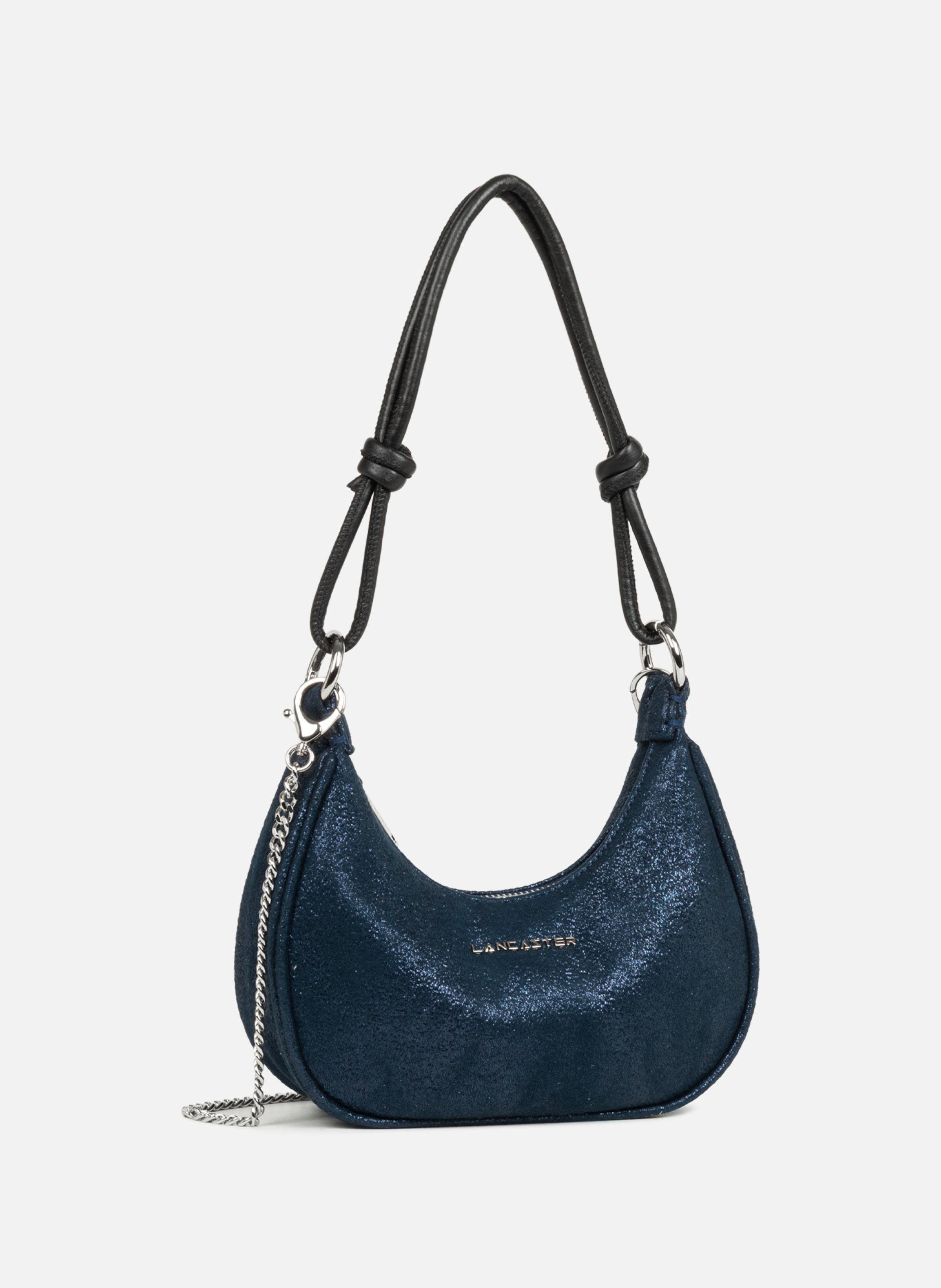 Half-Moon Bag – Shiny Event LANCASTER Blue