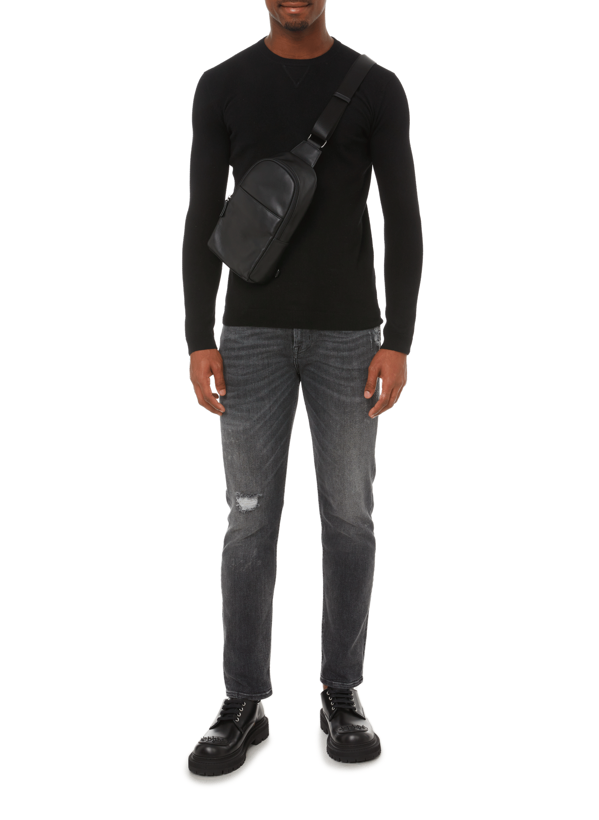 Cashmere jumper  AU PRINTEMPS PARIS Black