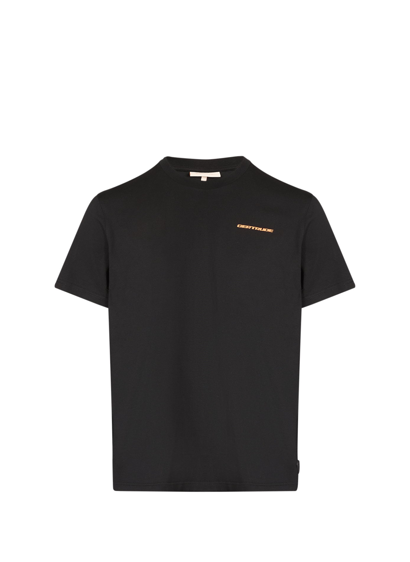 Straight cotton t-shirt GERTRUDE ET GASTON Black