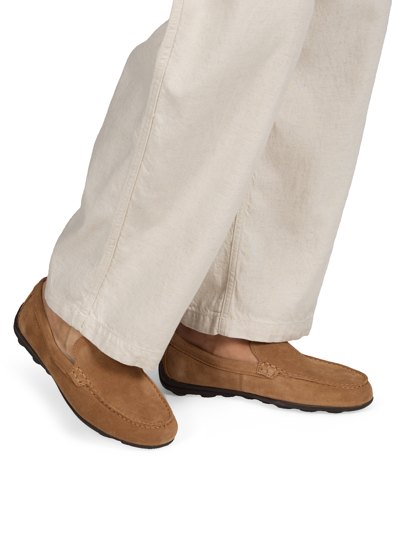 Mokassins Spherica aus Wildleder GEOX Braun