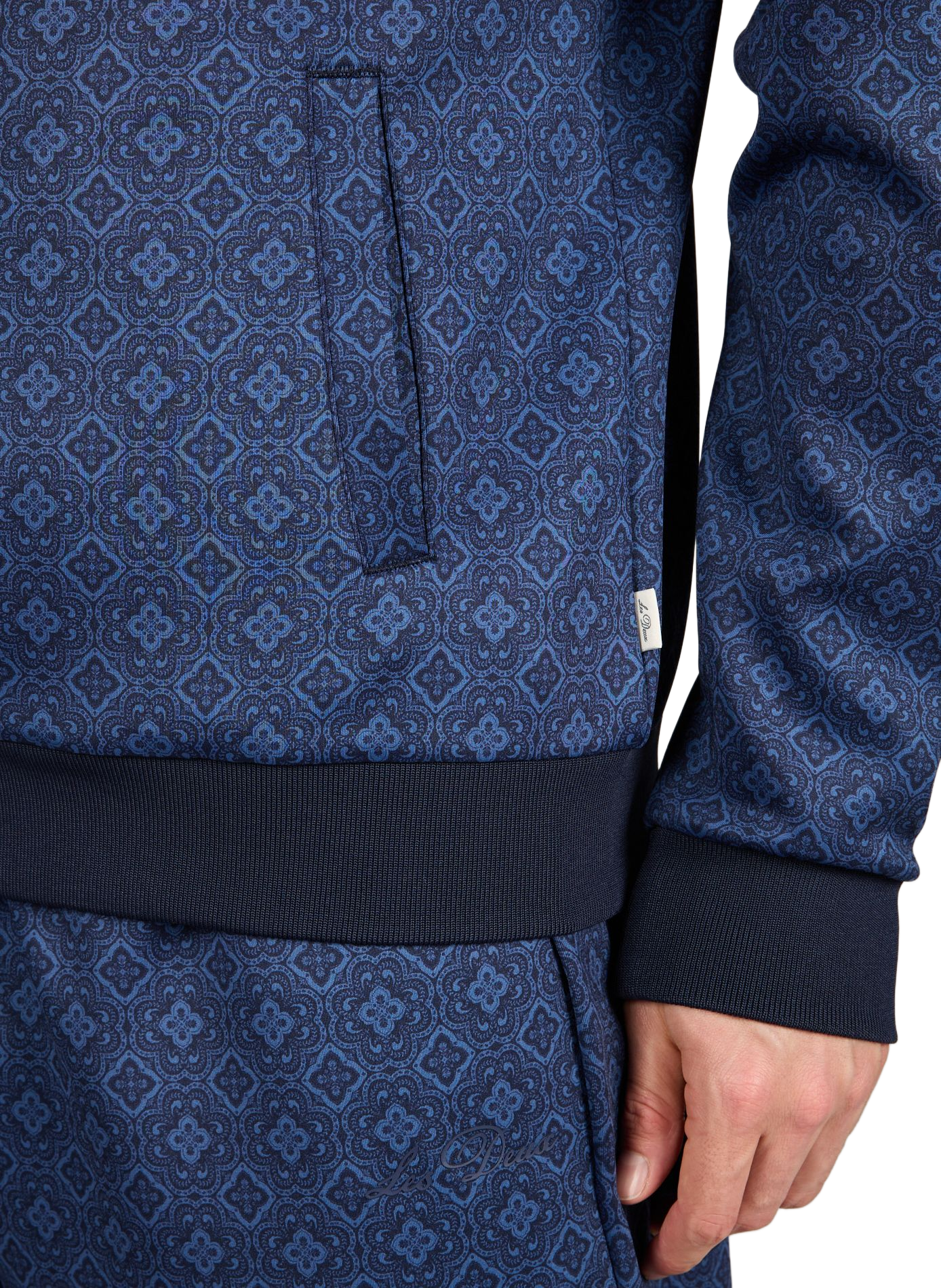 Leichte Jacke mit Druck LES DEUX Blau