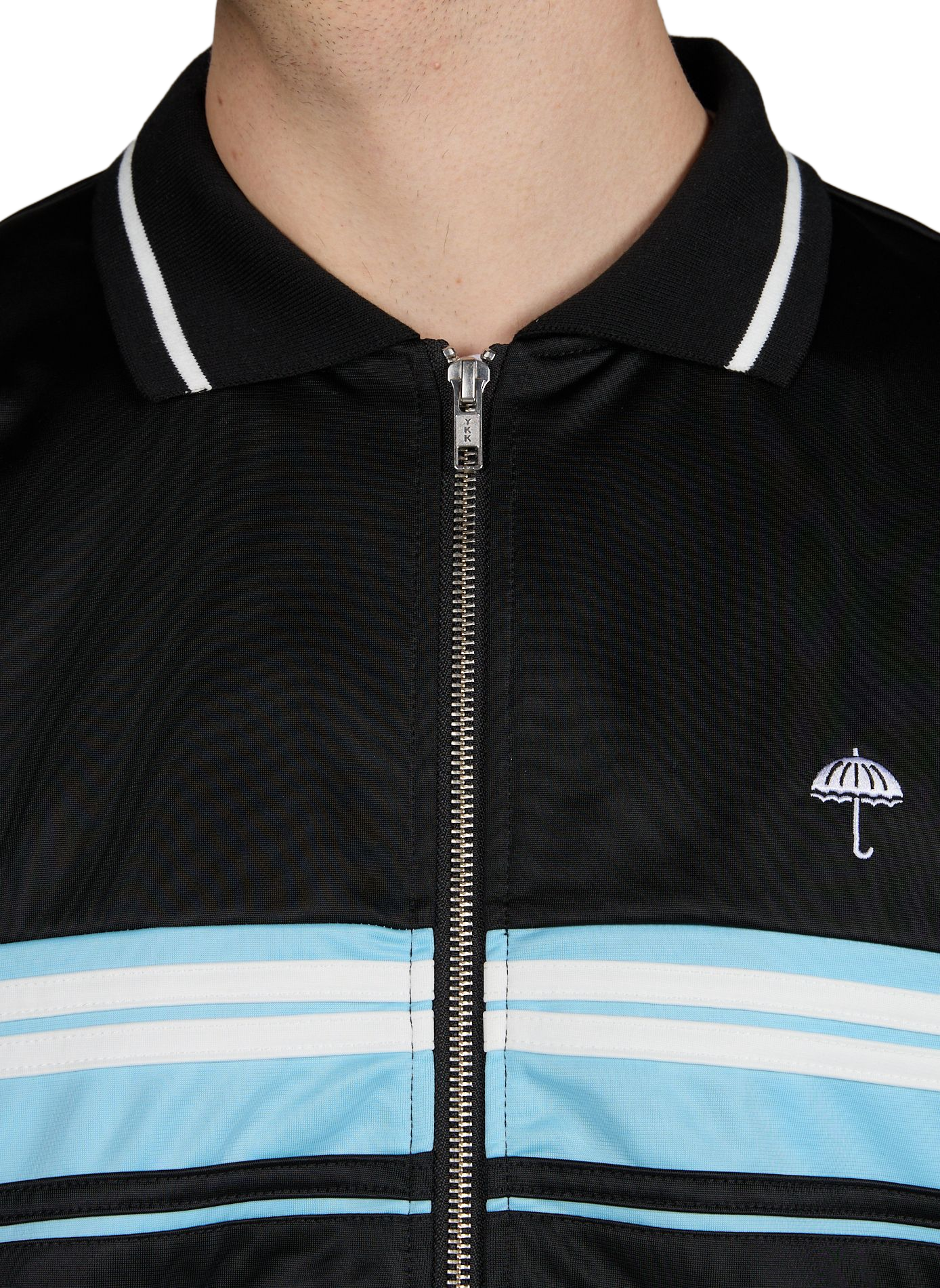 Jacket with classic collar HELAS CAPS Black