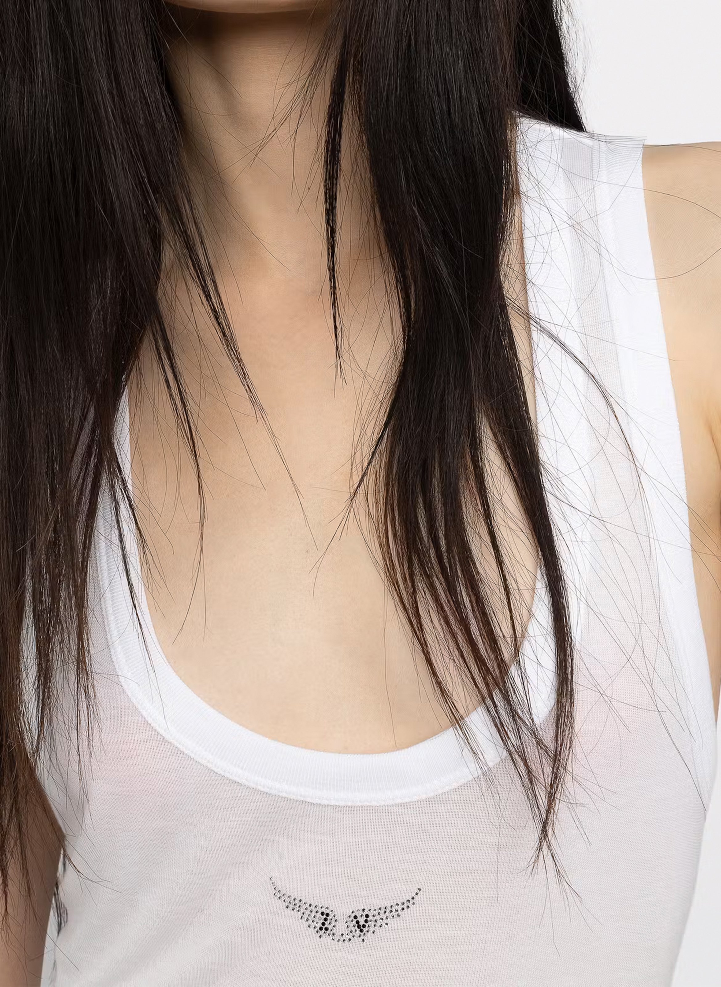 Bianca straight tank top ZADIG&VOLTAIRE White