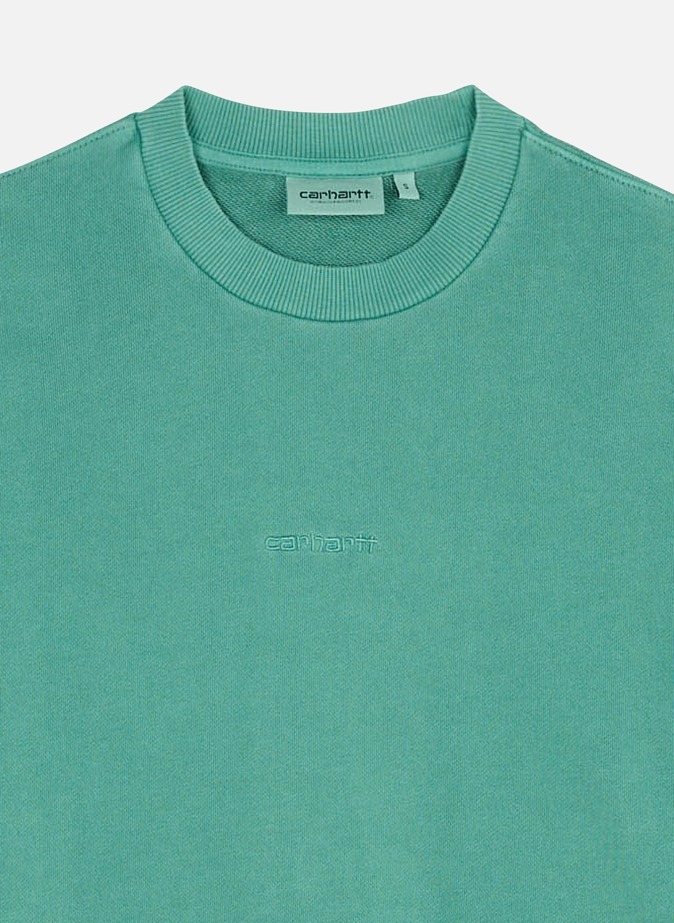 Sweatshirt w' benton sweat CARHARTT WIP Vert
