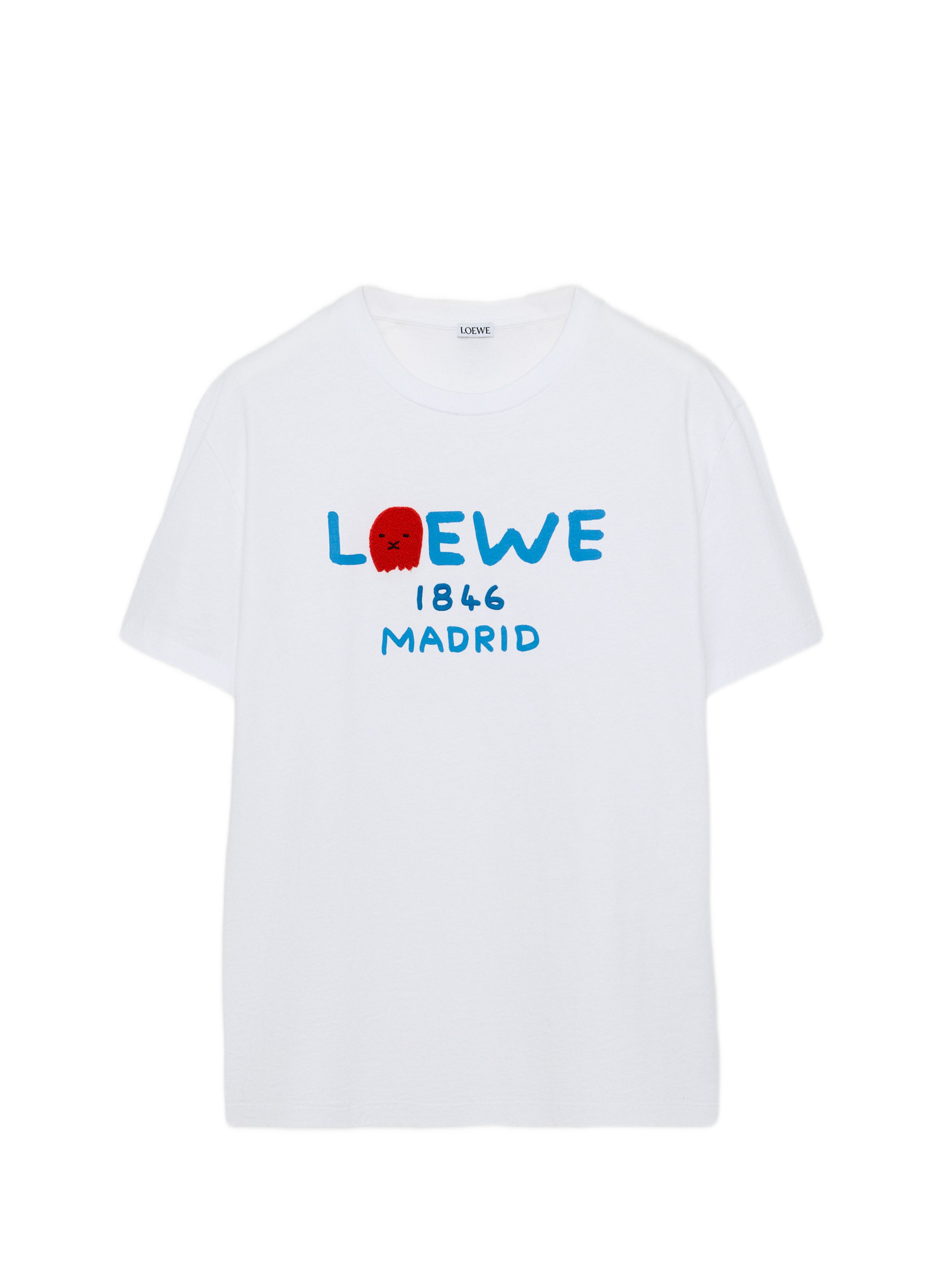 180-Jahre-Kapsel - Lässiges Baumwoll-T-Shirt LOEWE Weiss
