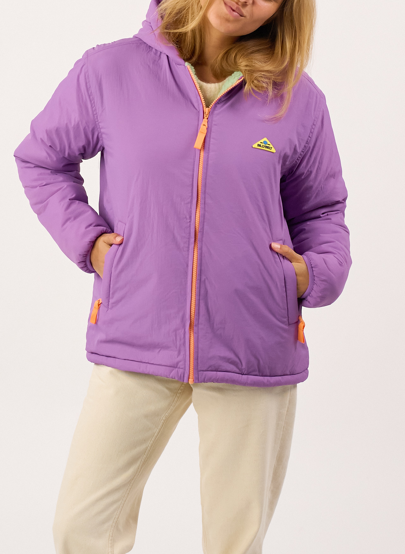 Parka mixte à capuche BILLYBELT Violet