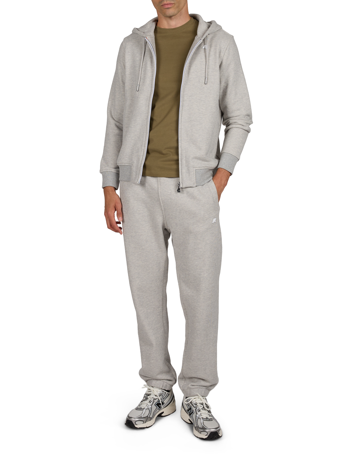 Zip-up sweatshirt K-WAY Grey