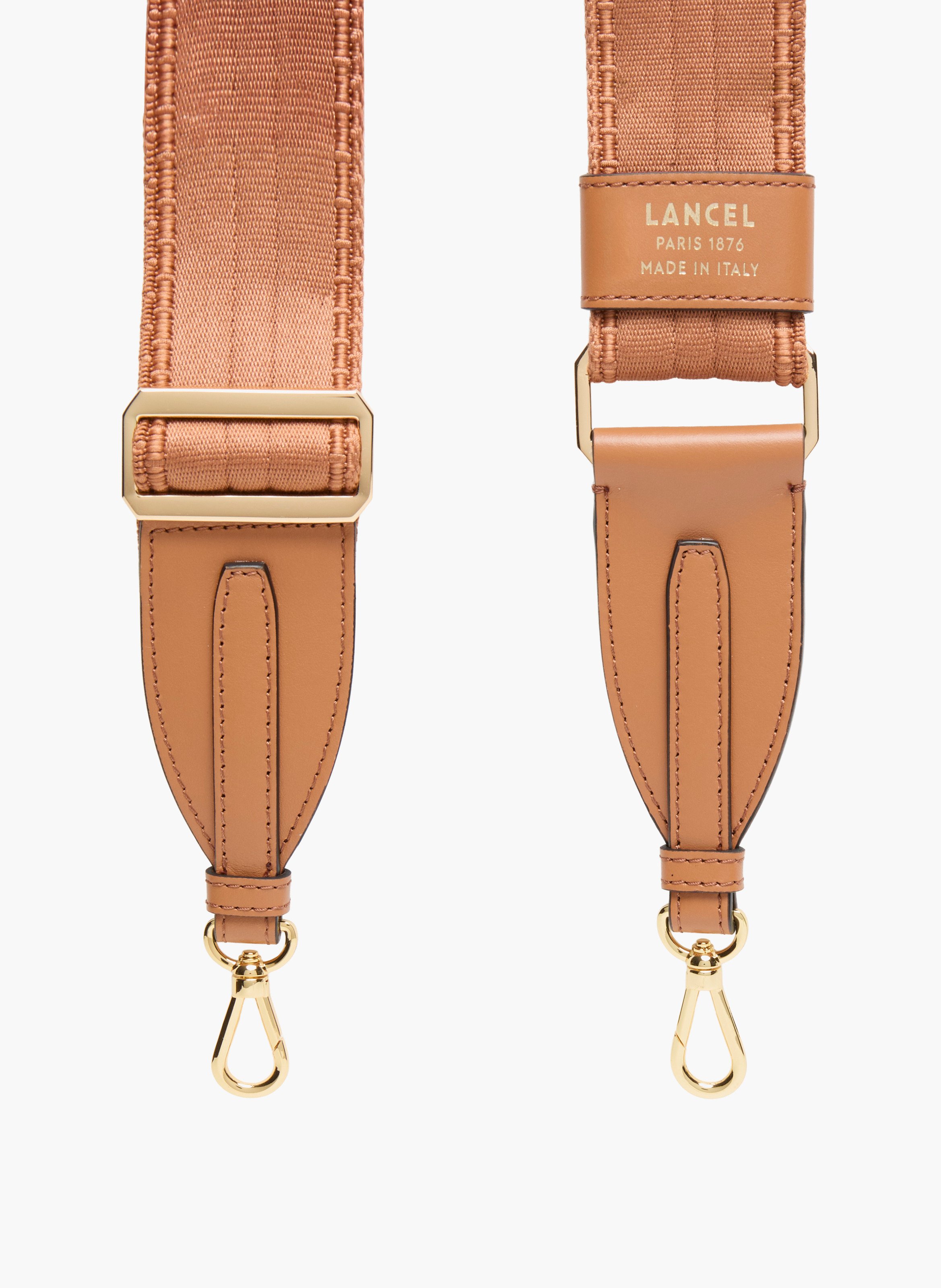Bandoulière sangle ajustable bcbg de lancel en cuir LANCEL Marron