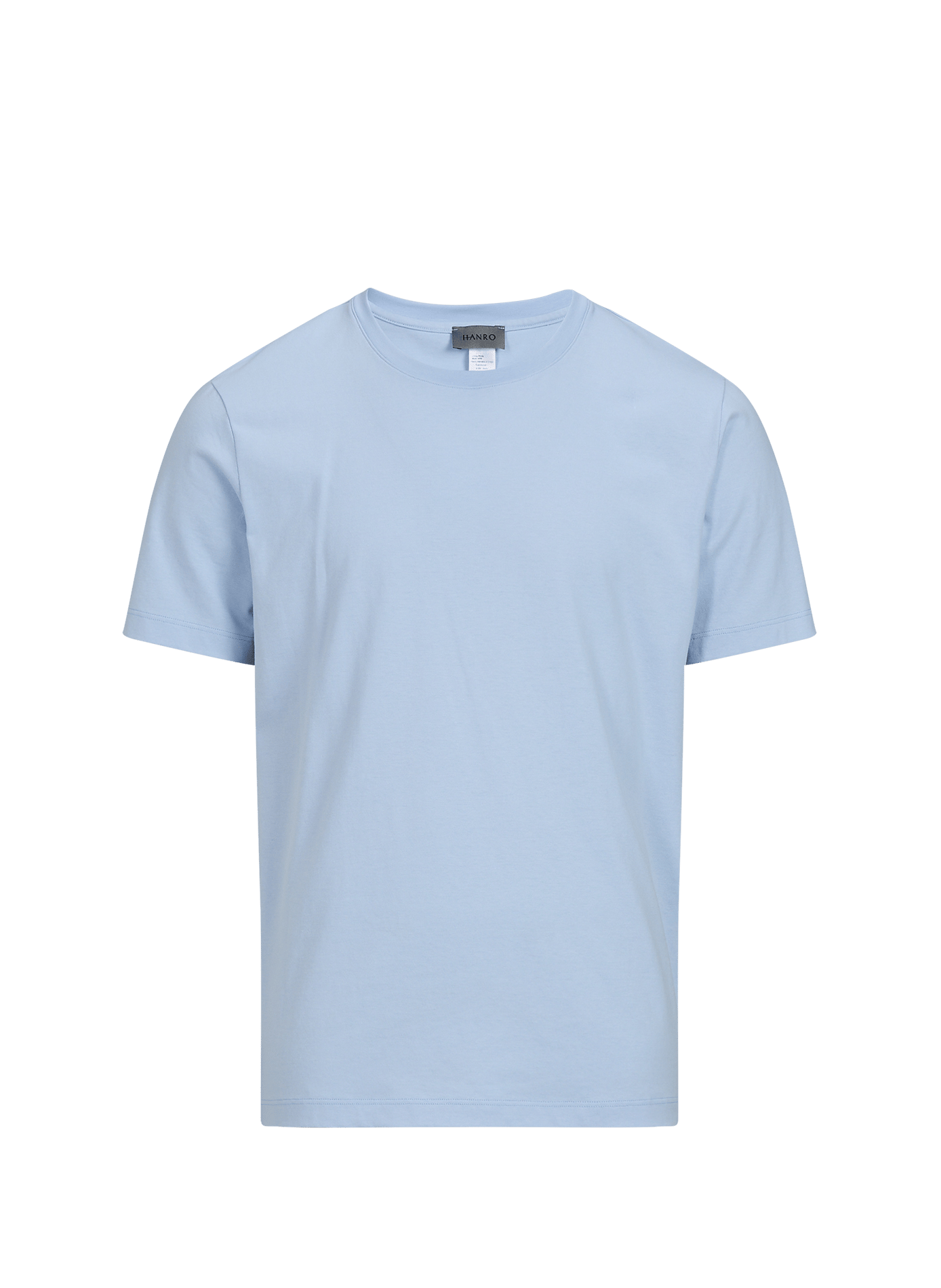 T-shirt de pyjama droit en coton HANRO Bleu