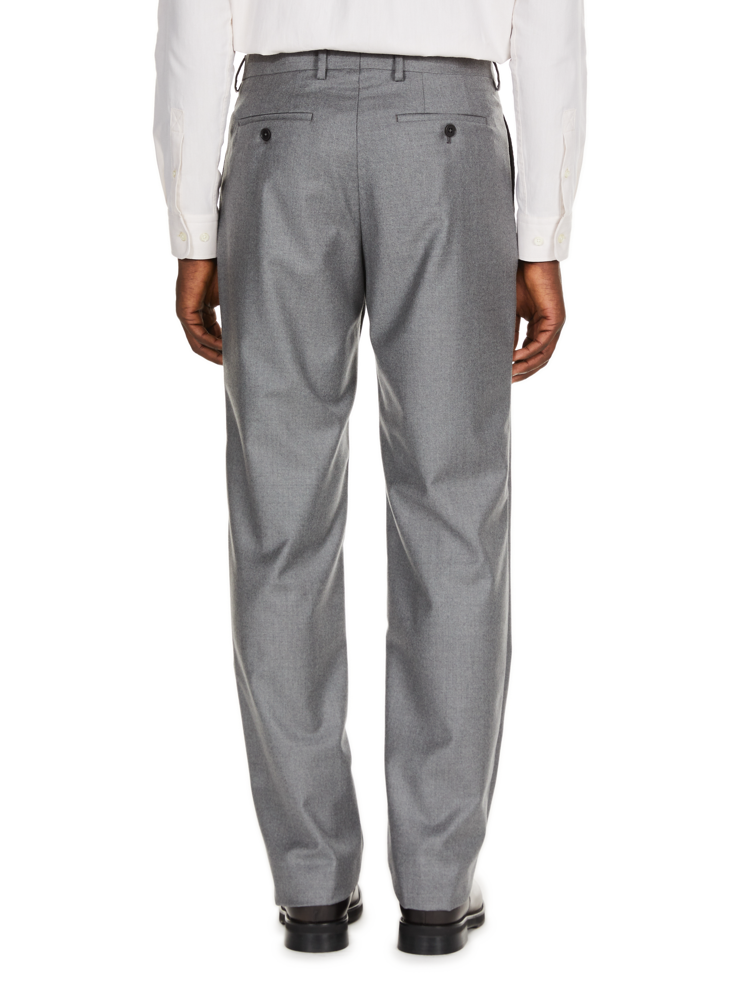 Cropped wool trousers SAISON 1865 Grey