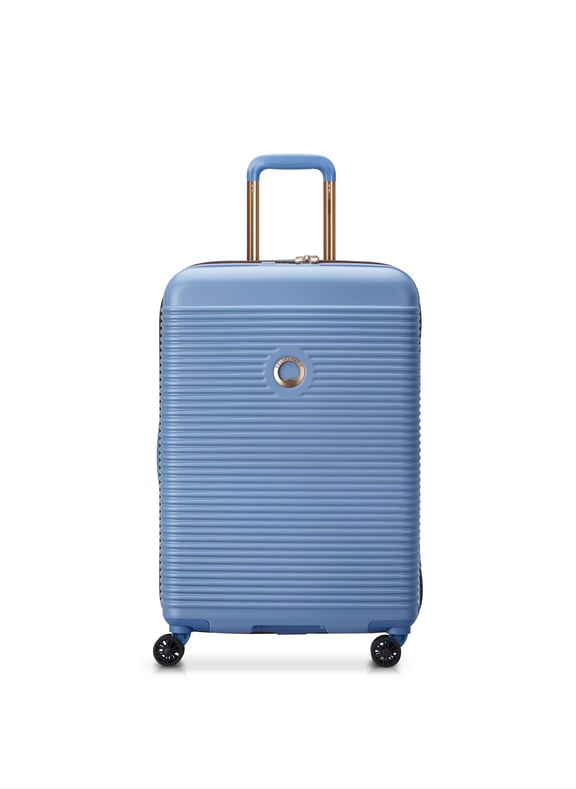 Valise soute rigide taille l - freestyle Bleu by DELSEY PARIS DELSEY PARIS Valise soute rigide taille l - freestyle Bleu