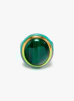 Bague tabarin malachite | AURELIE BIDERMANN