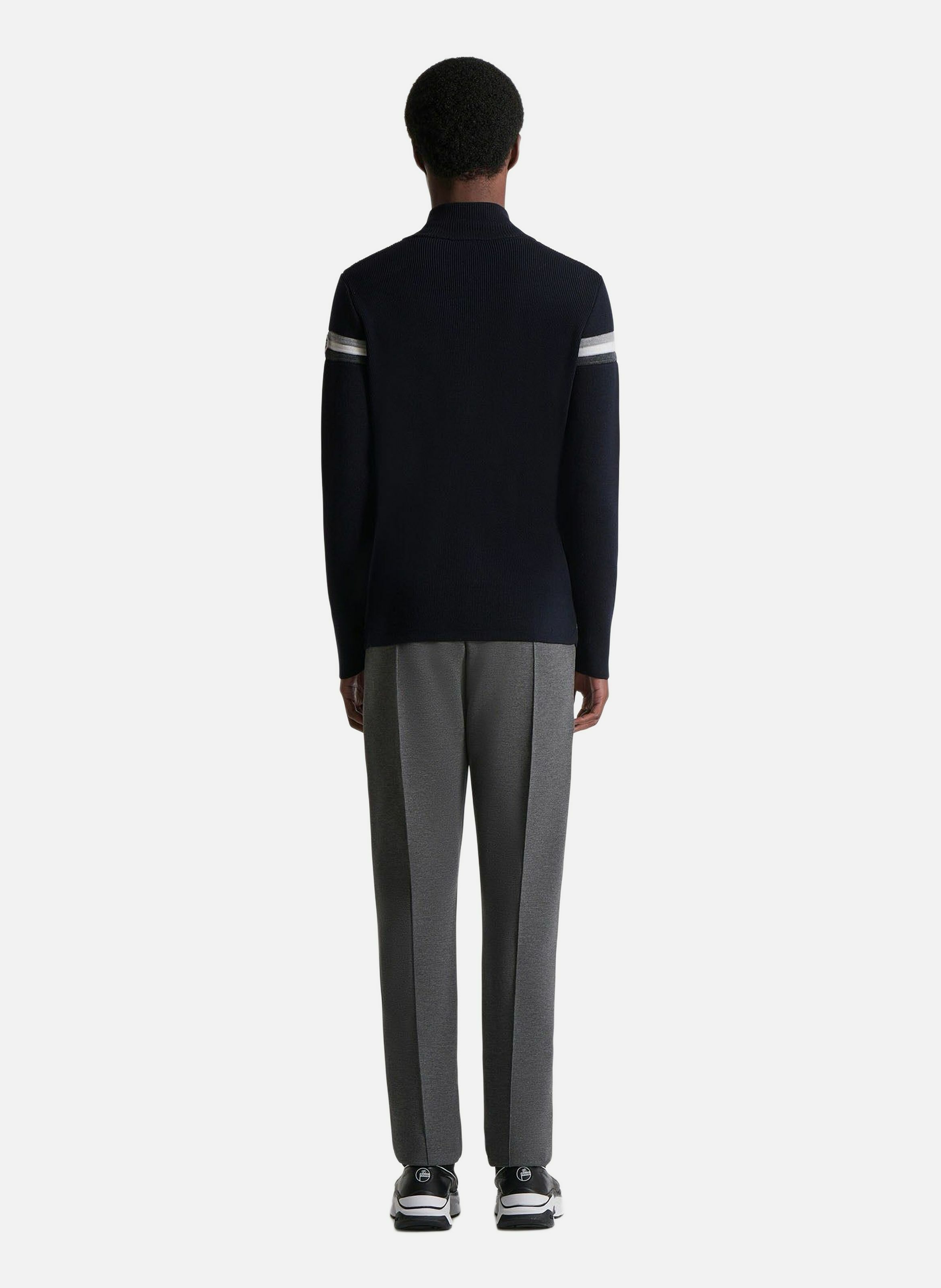 Pull wengen col montant coupe regular FUSALP Bleu