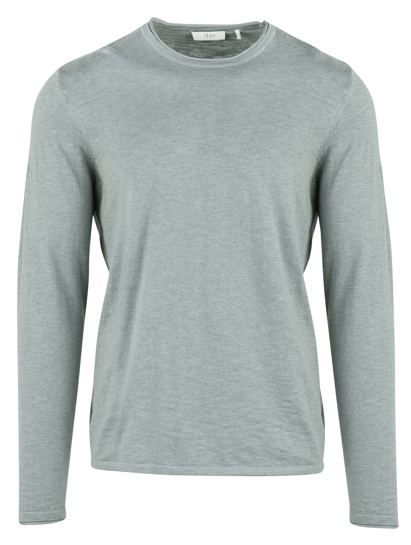 Pull droit en coton IKKS Bleu