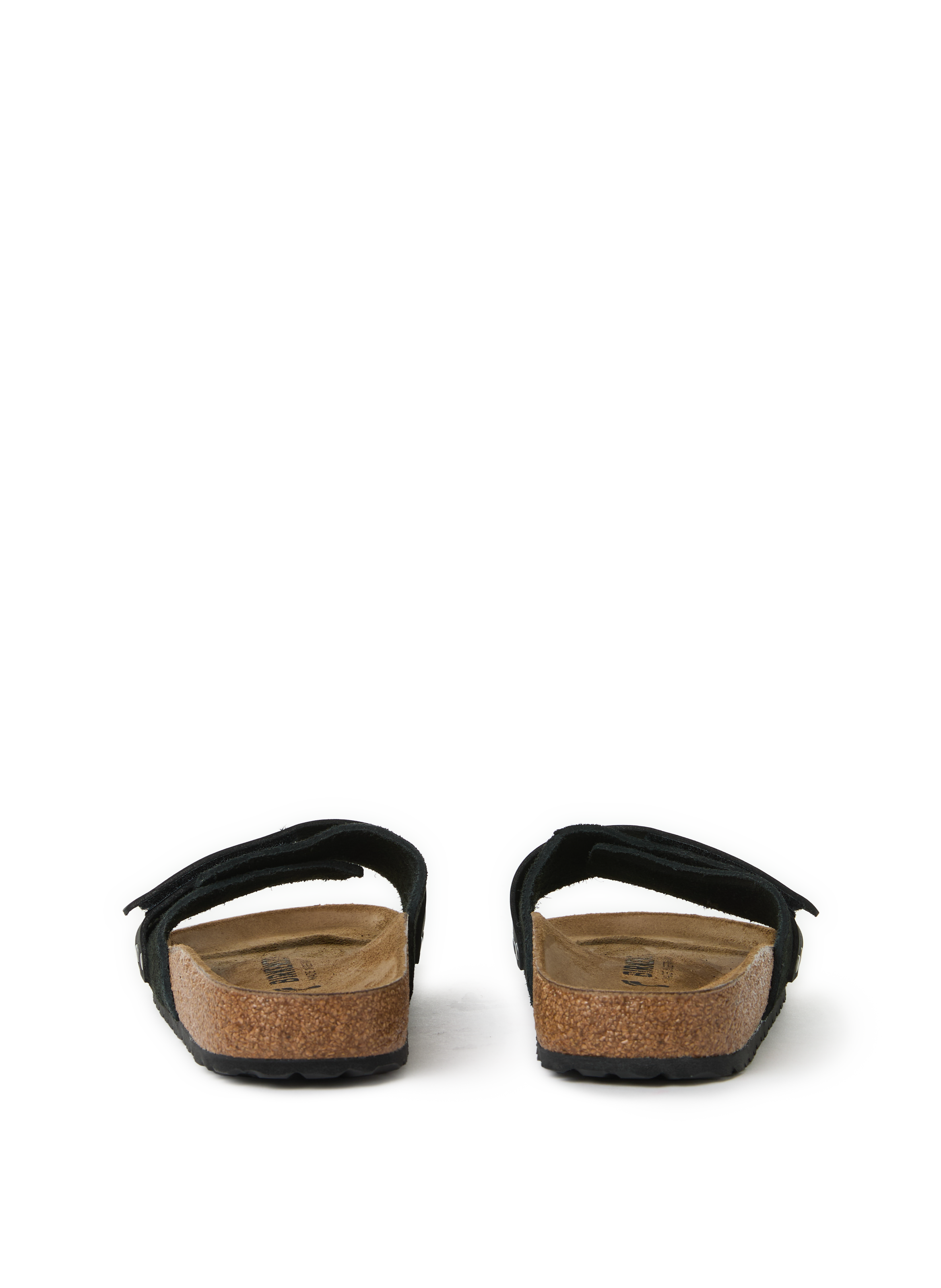 Sandales plates en cuir Oita BIRKENSTOCK Noir