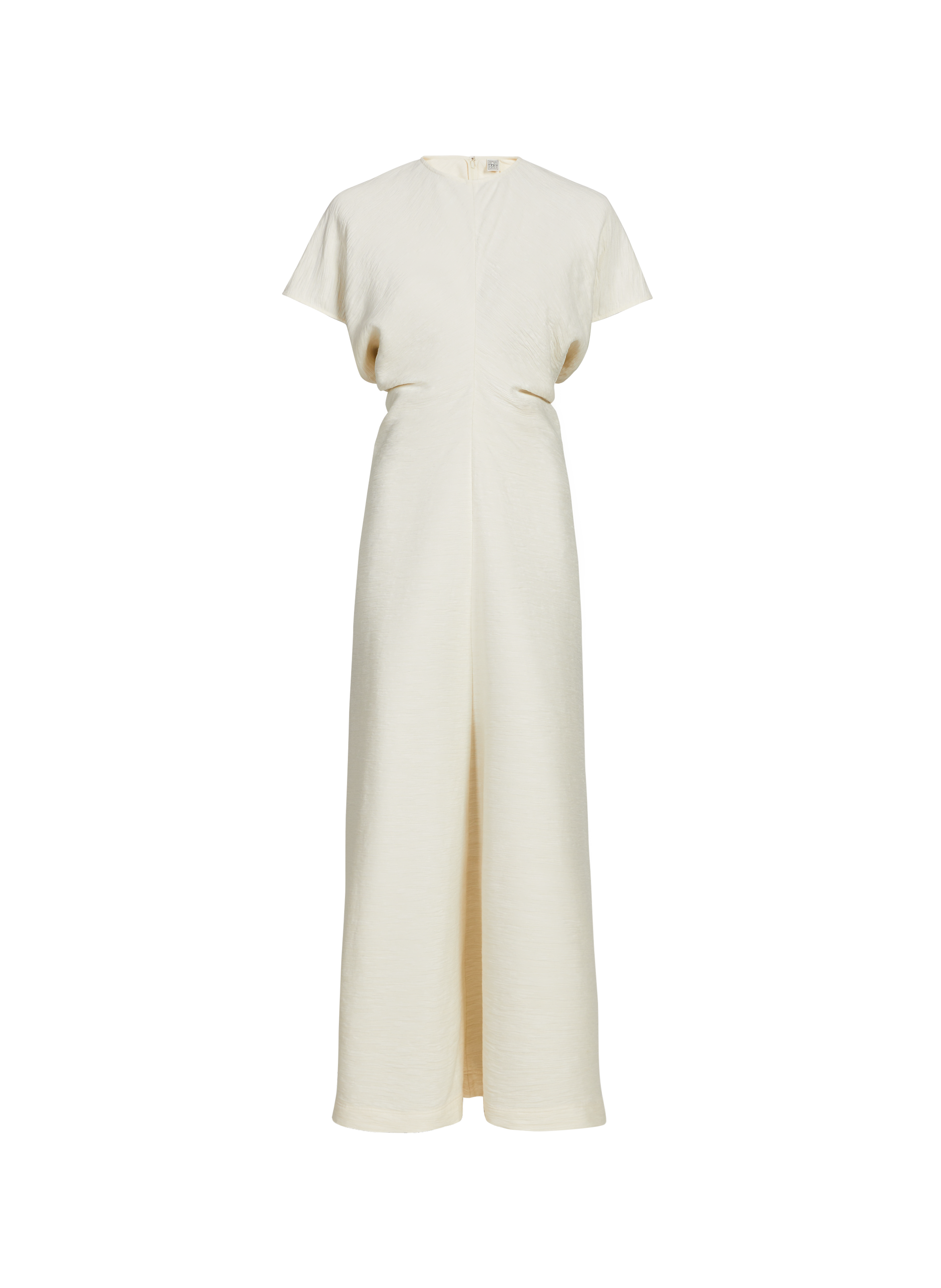 Long draped Dress TOTEME White