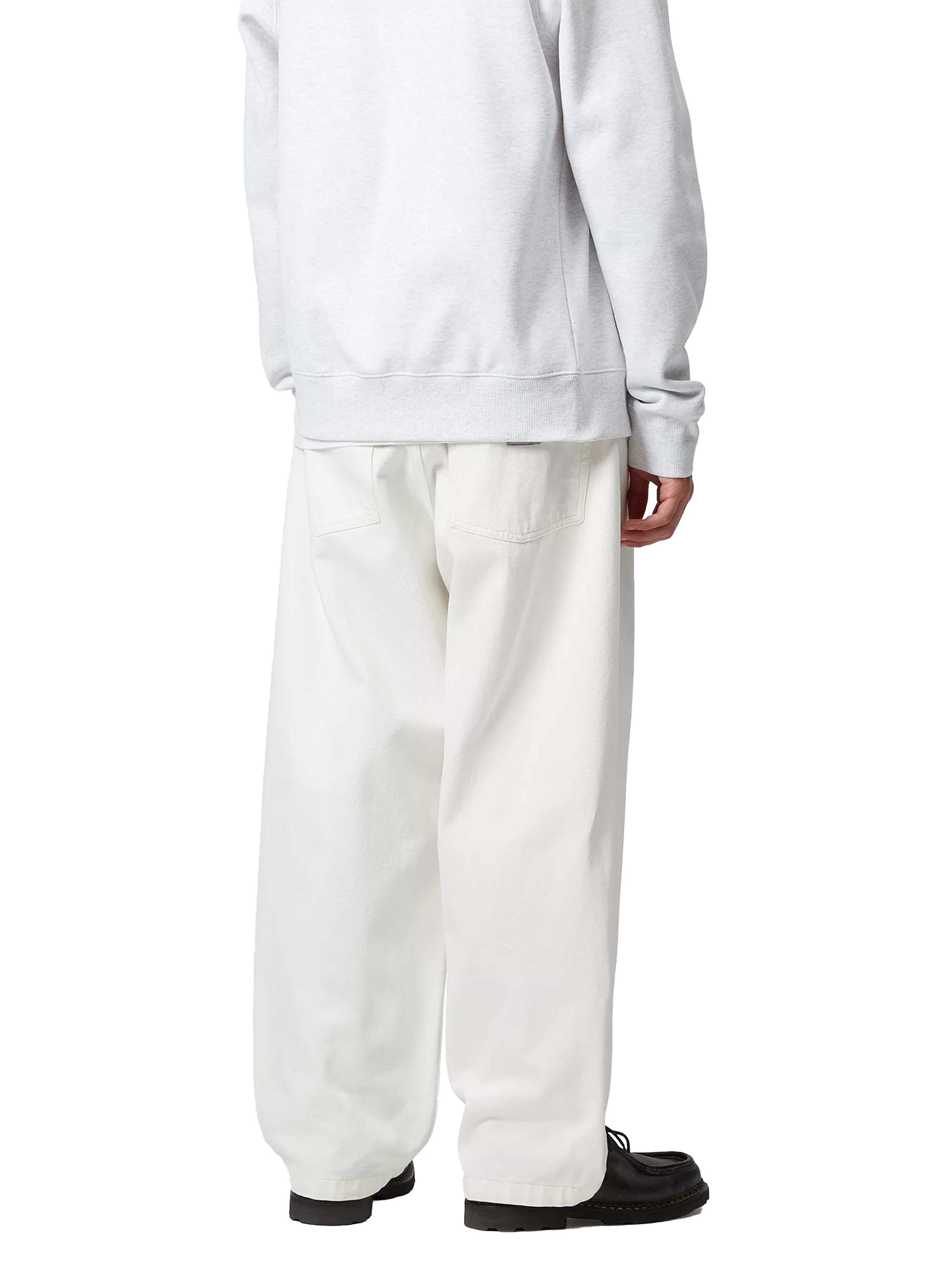 Jean Brandon CARHARTT WIP White