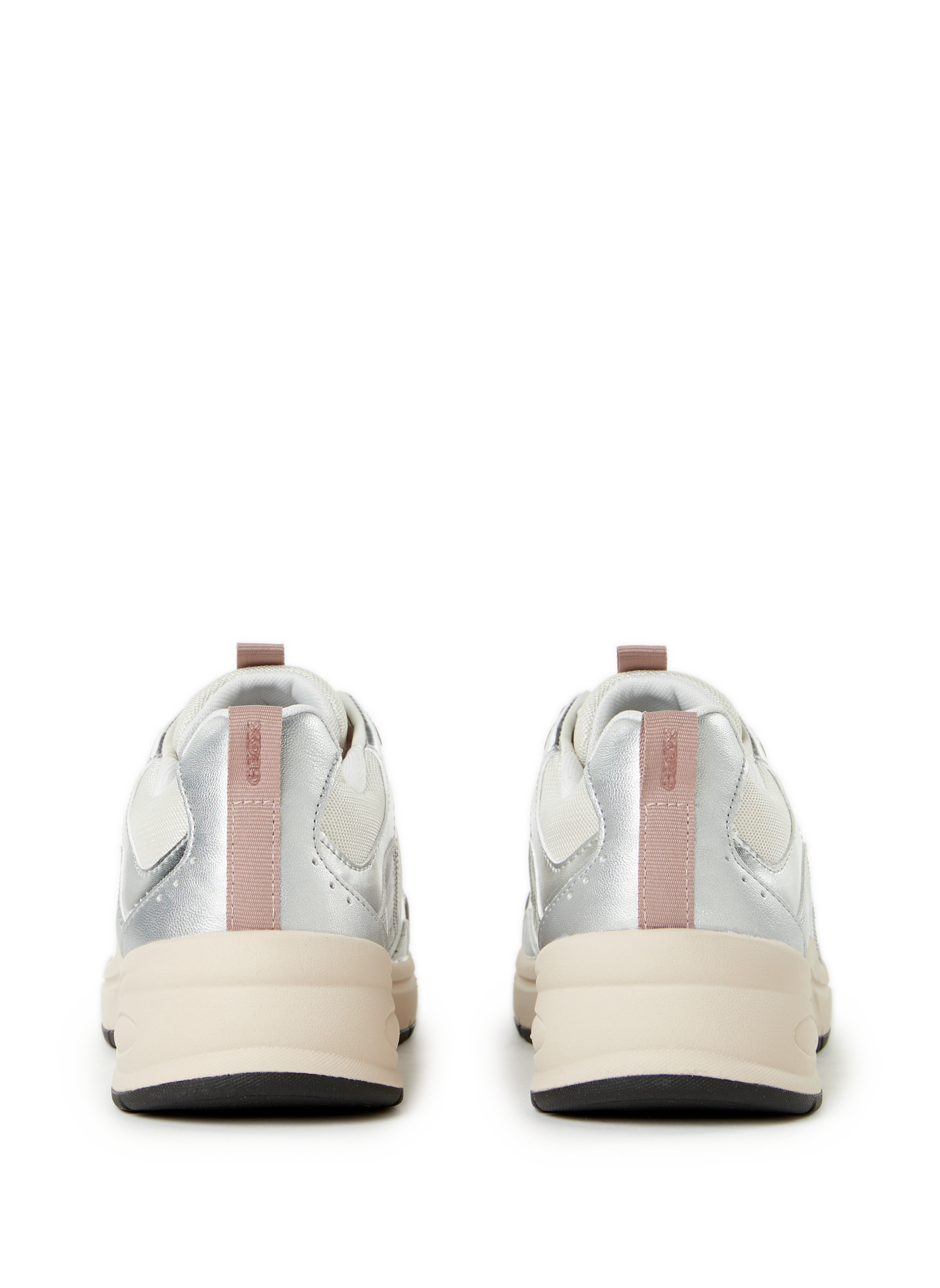 Baskets Zarvia e cuir mélangé GEOX Multicolore