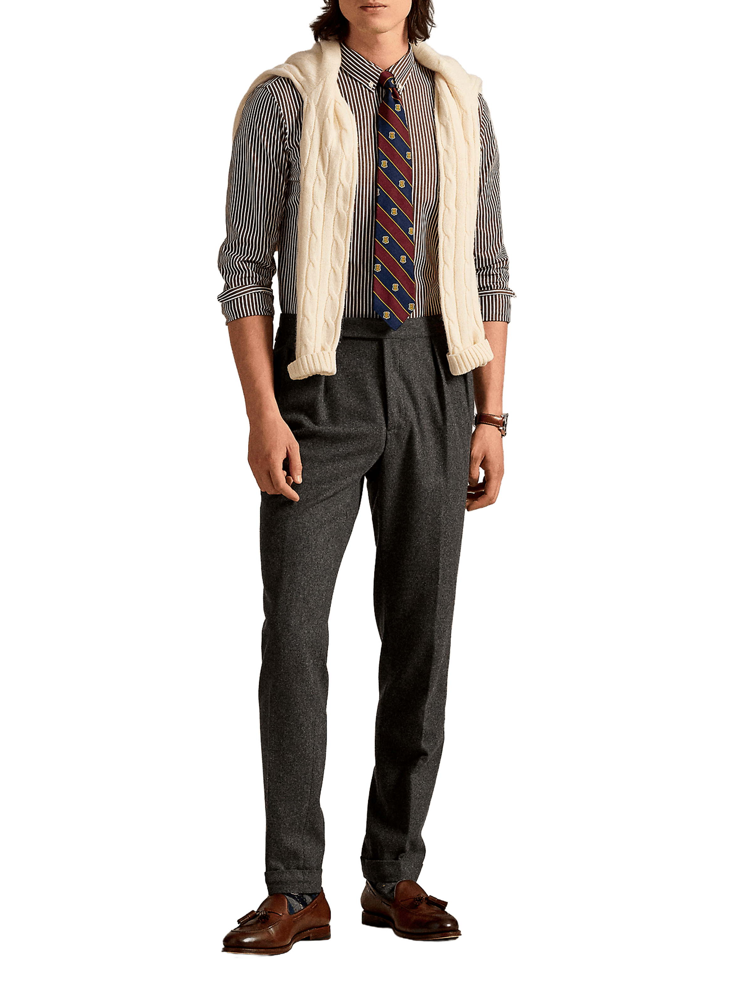 ITHACA ARCHIVE SHIRT POLO RALPH LAUREN Beige