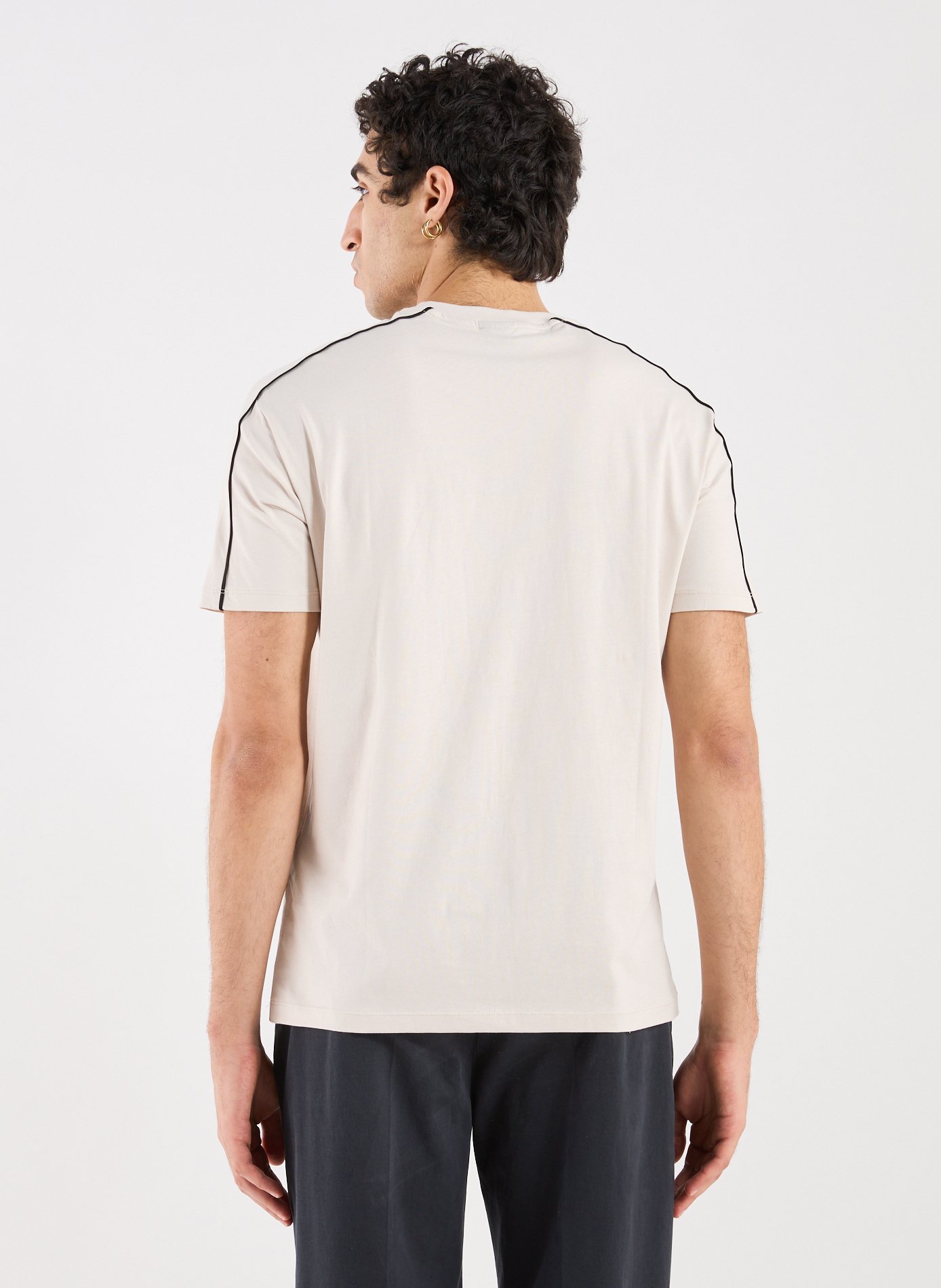 T-shirt en coton Marron