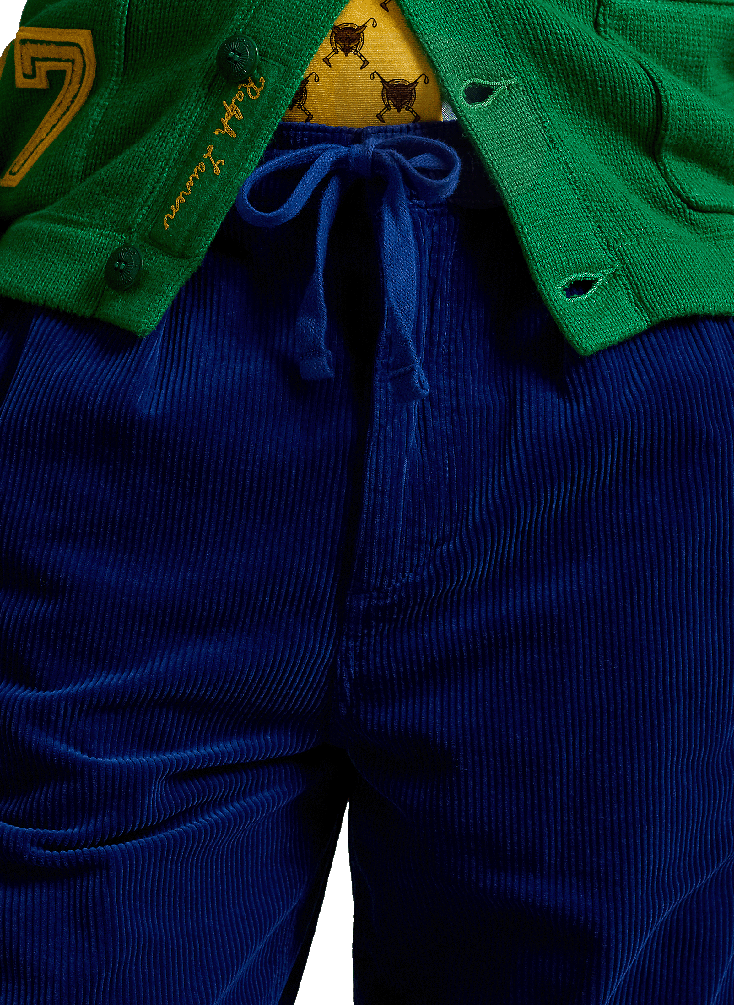 Corduroy trousers POLO RALPH LAUREN Blue